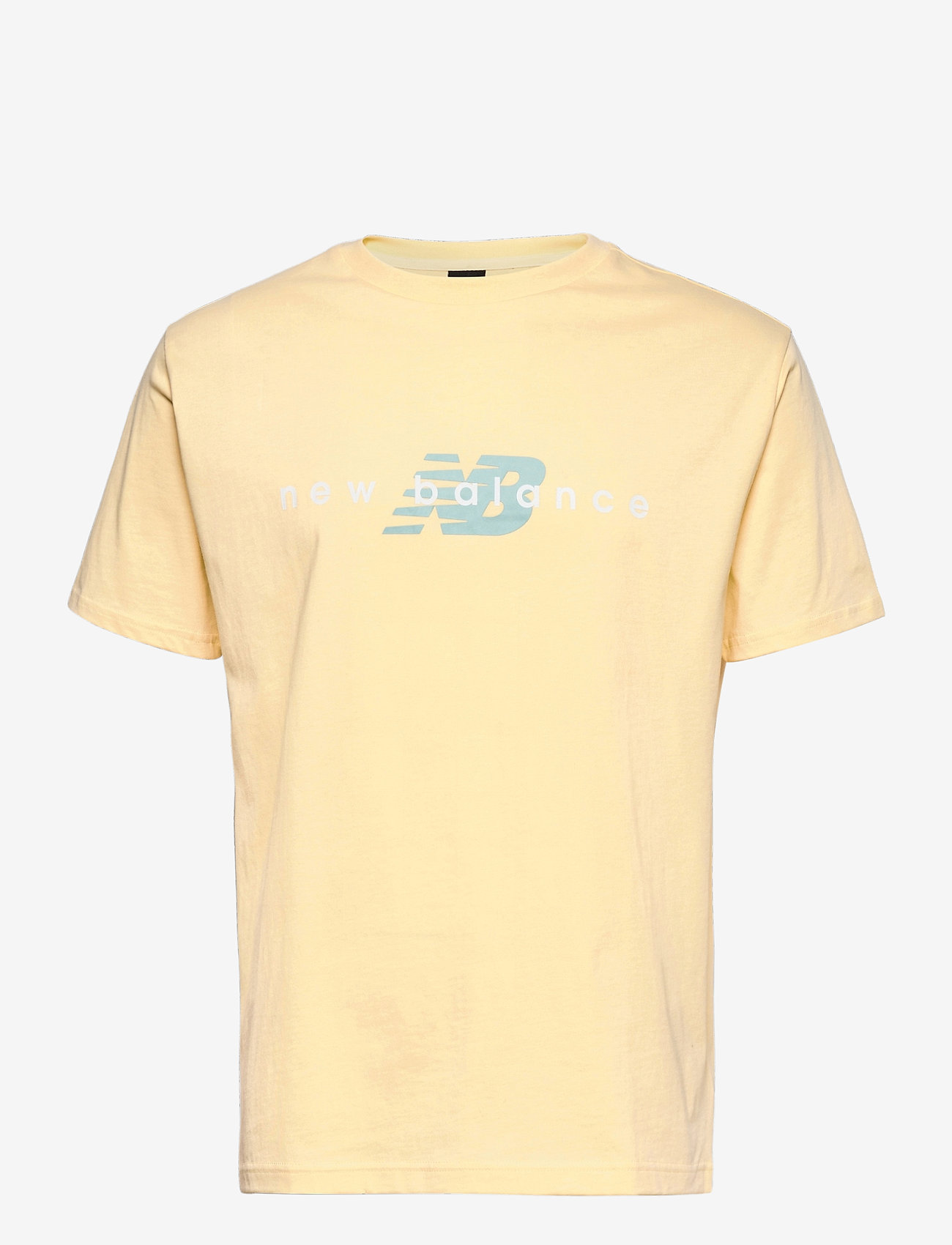 New Balance - NB ATHLETIC PRINTED TEE - sun glow - 0