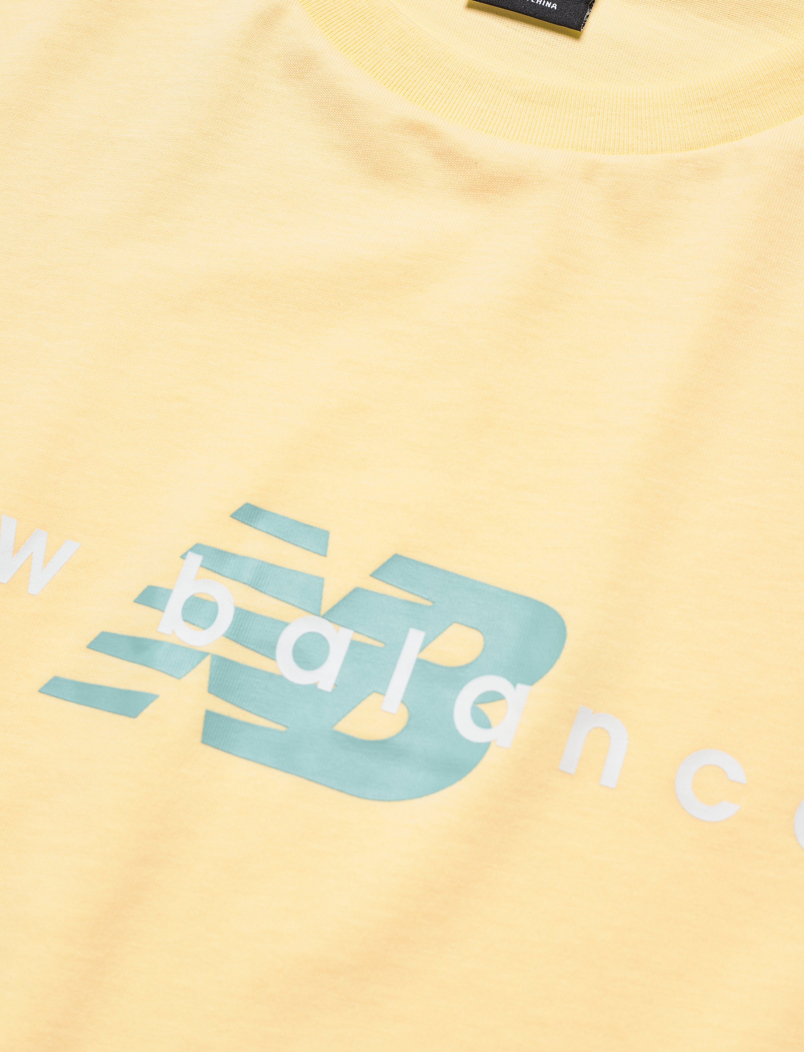 New Balance - NB ATHLETIC PRINTED TEE - sun glow - 2