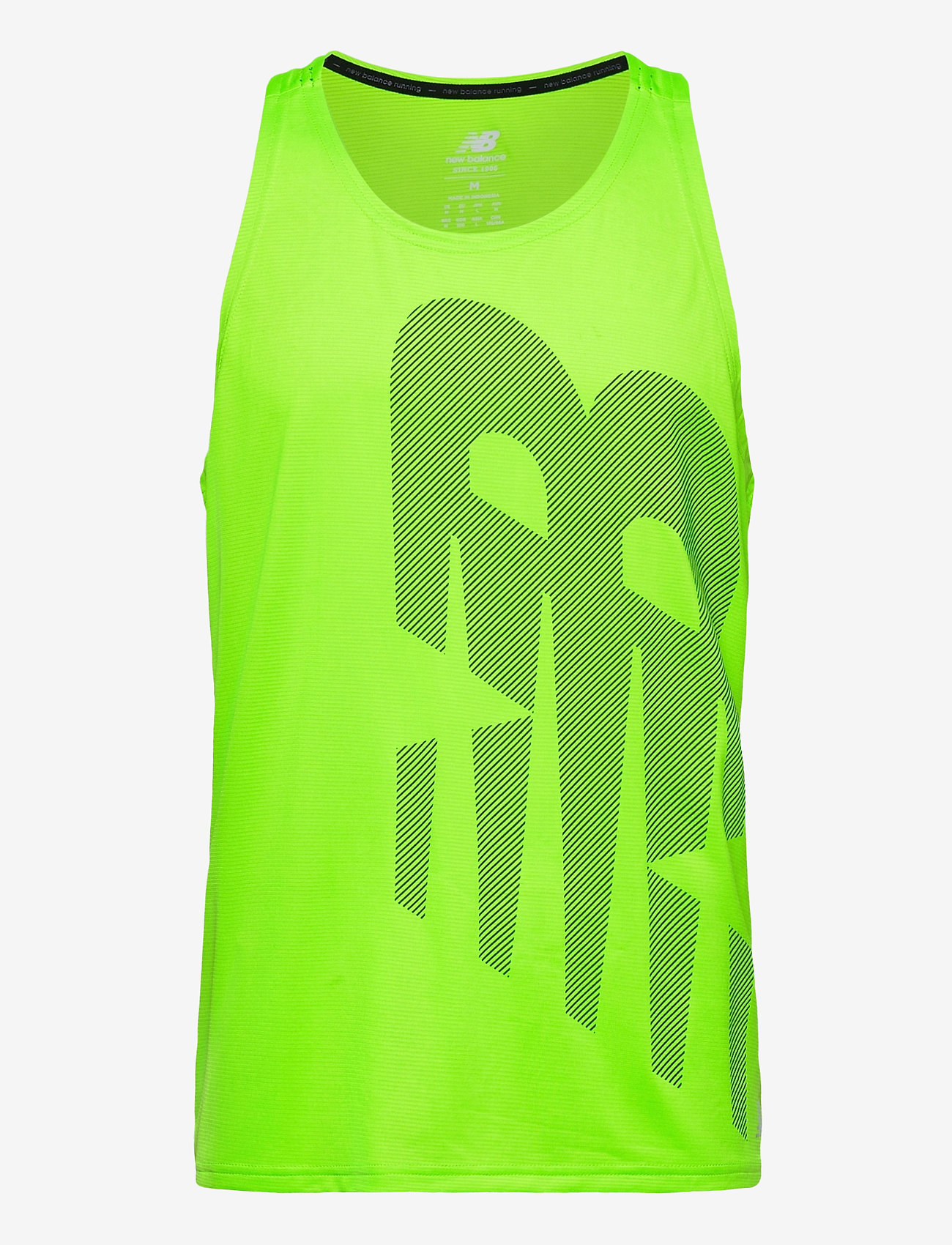 New Balance - Printed Accelerate Singlet - energy lime - 0