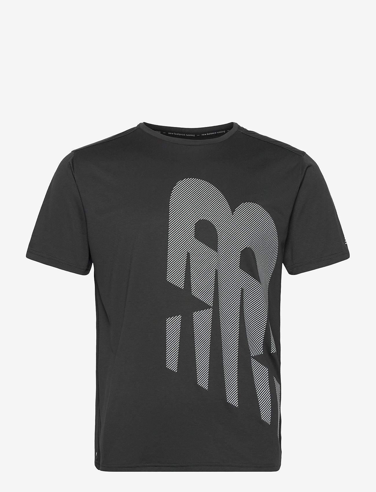 New Balance - Printed Accelerate Short Sleeve - black - 0