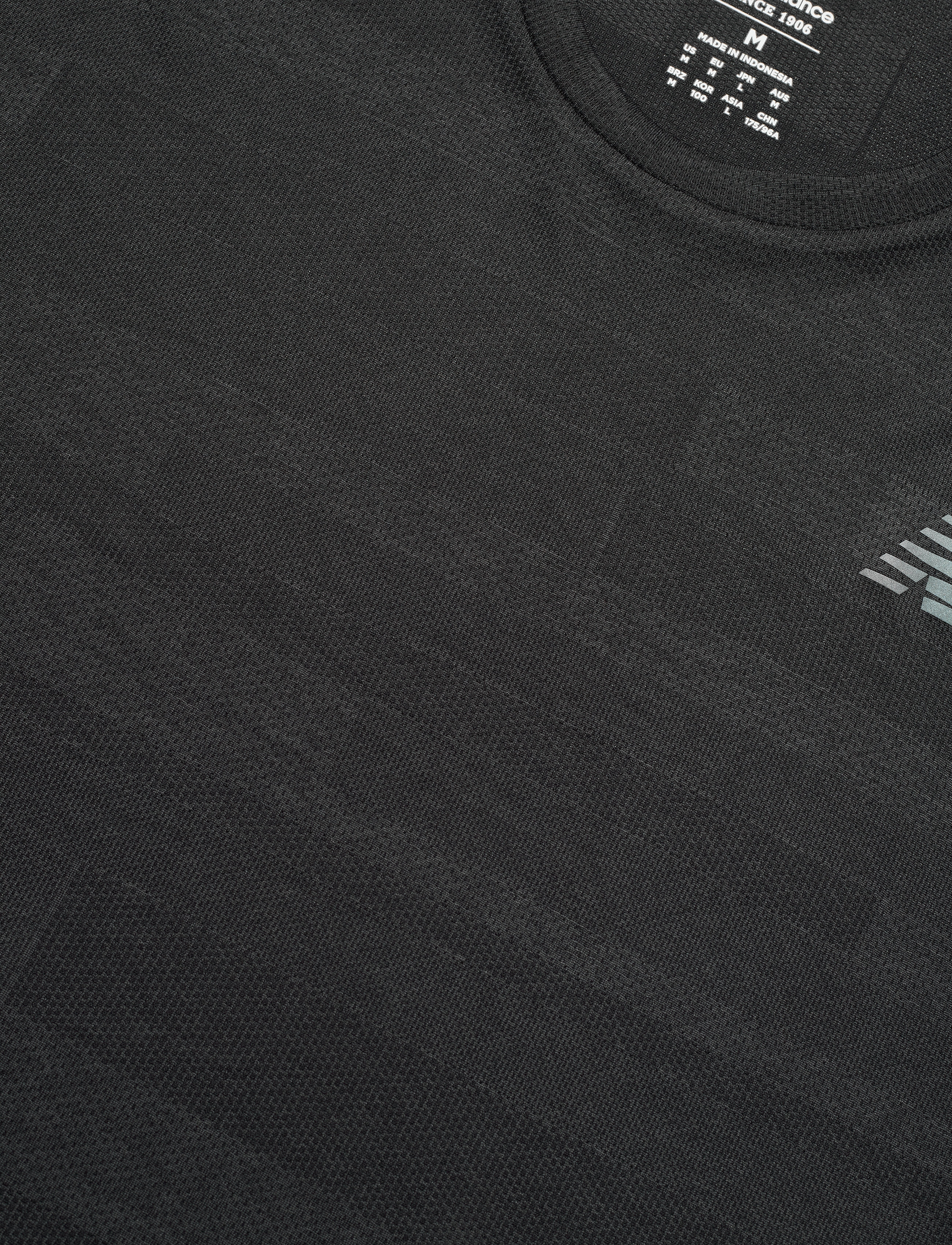 New Balance - Q SPEED FUEL JACQUARD SS - black heather - 2