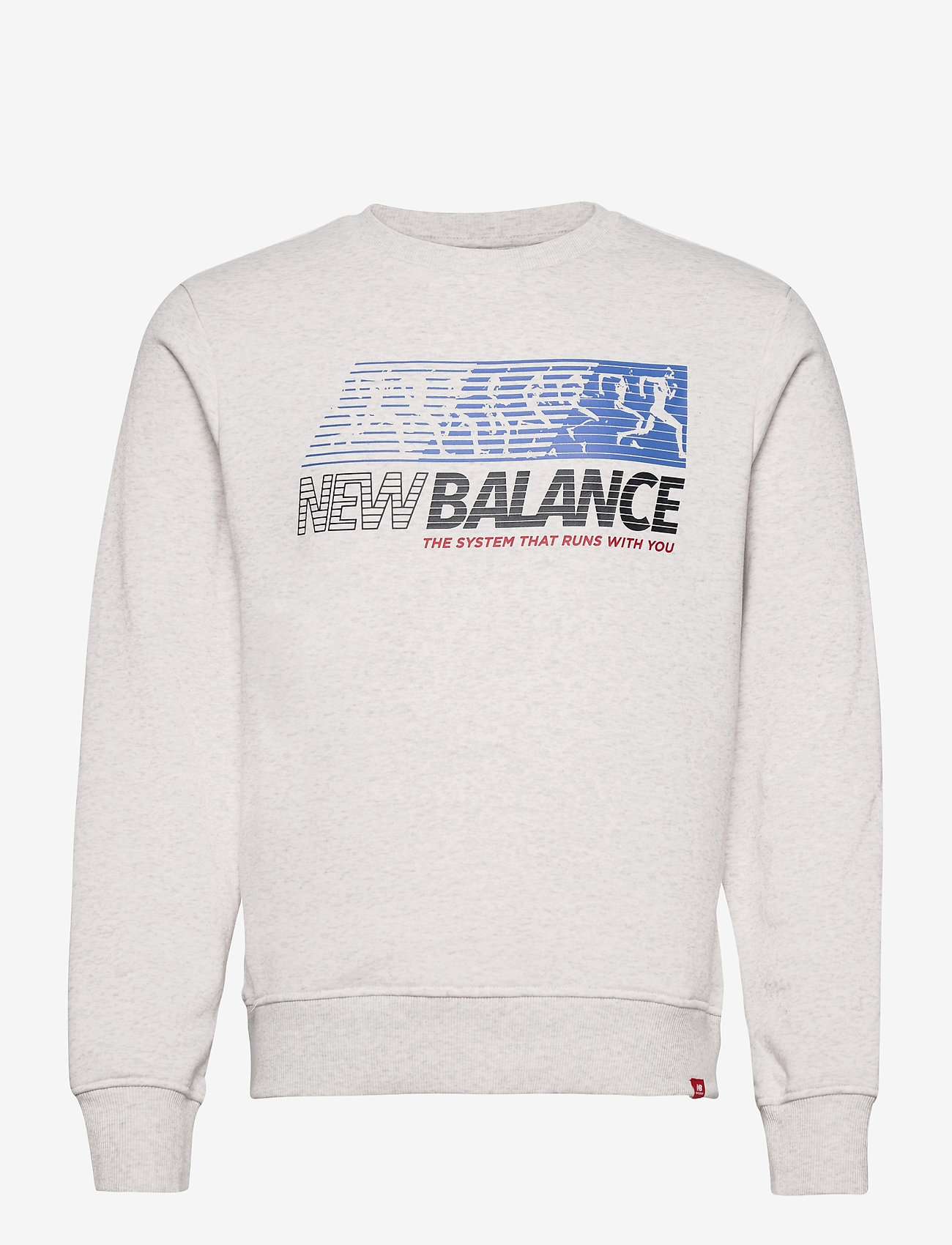 New Balance - ESSENTIALS SPEED CREW - sea salt heather - 0