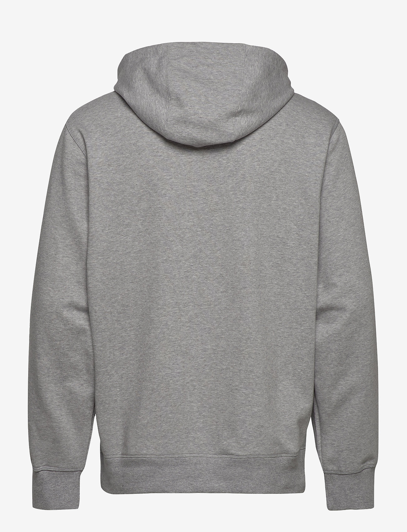 New Balance - NB Essentials Stacked Logo Po Hoodie - athletic grey - 1