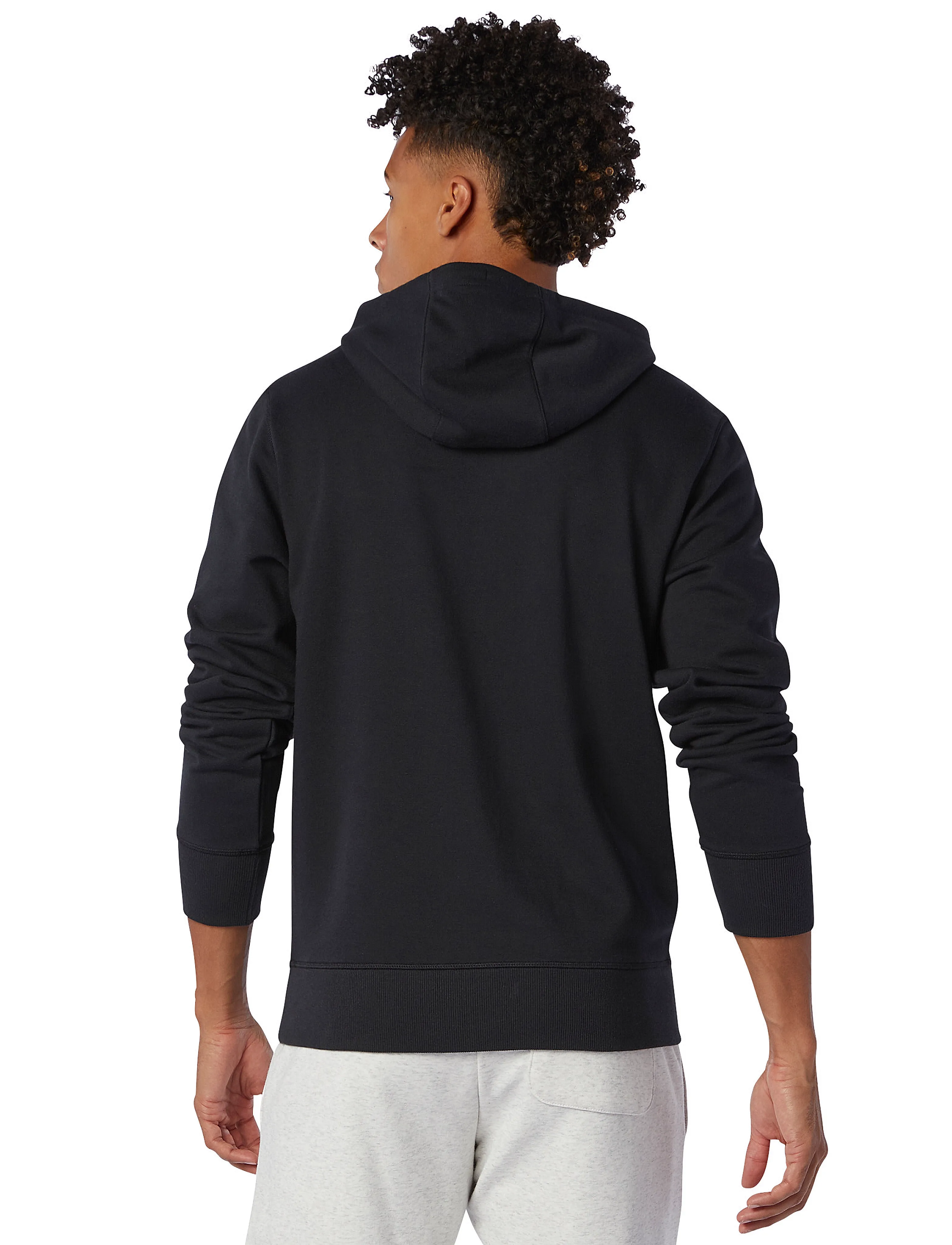 New Balance - NB Essentials Stacked Logo Po Hoodie - black - 4