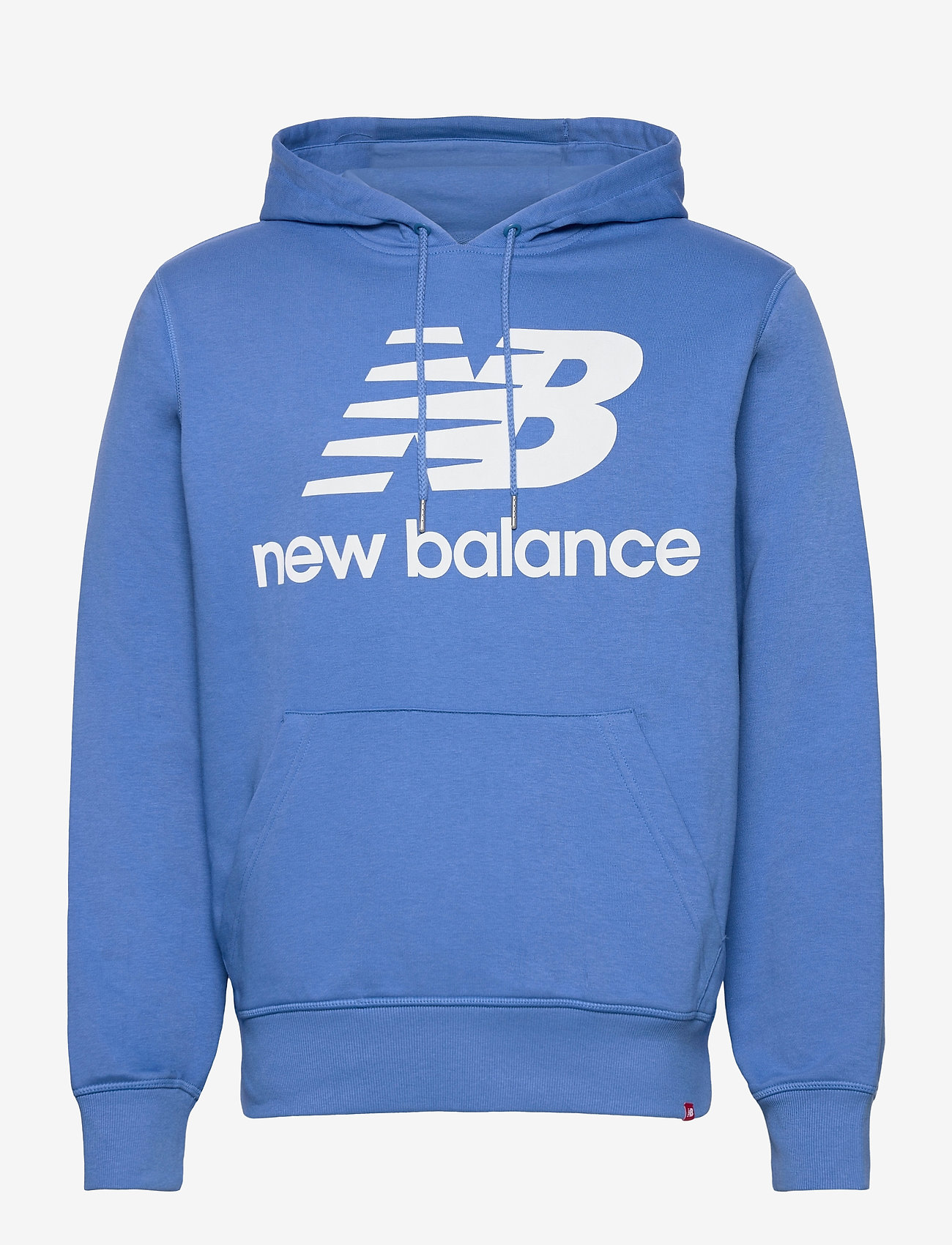 New Balance - NB Essentials Stacked Logo Po Hoodie - faded cobalt - 0