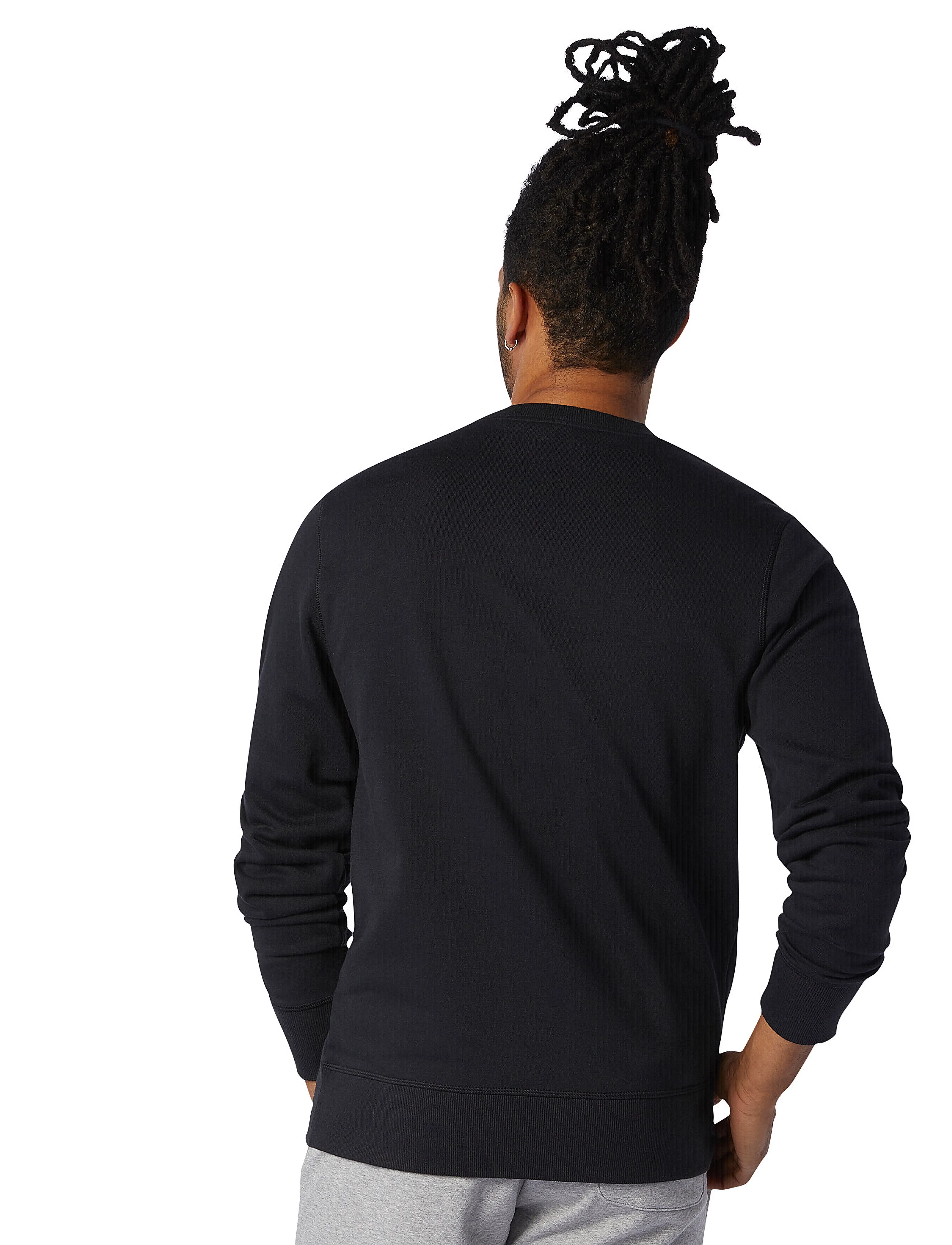 New Balance - NB Essentials Stacked Logo Crew - black - 4