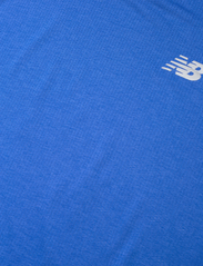 New Balance - Impact Run Short Sleeve - short-sleeved t-shirts - cobalt heather - 2