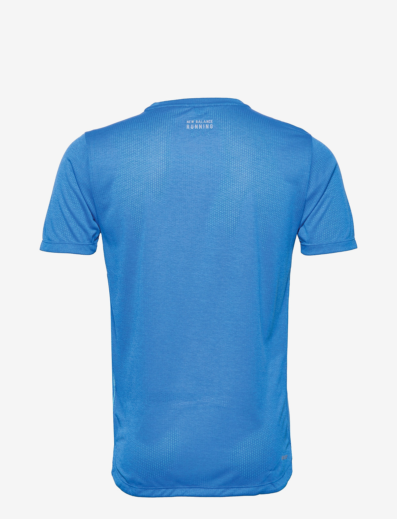 New Balance - Impact Run Short Sleeve - short-sleeved t-shirts - serene blue heather - 1