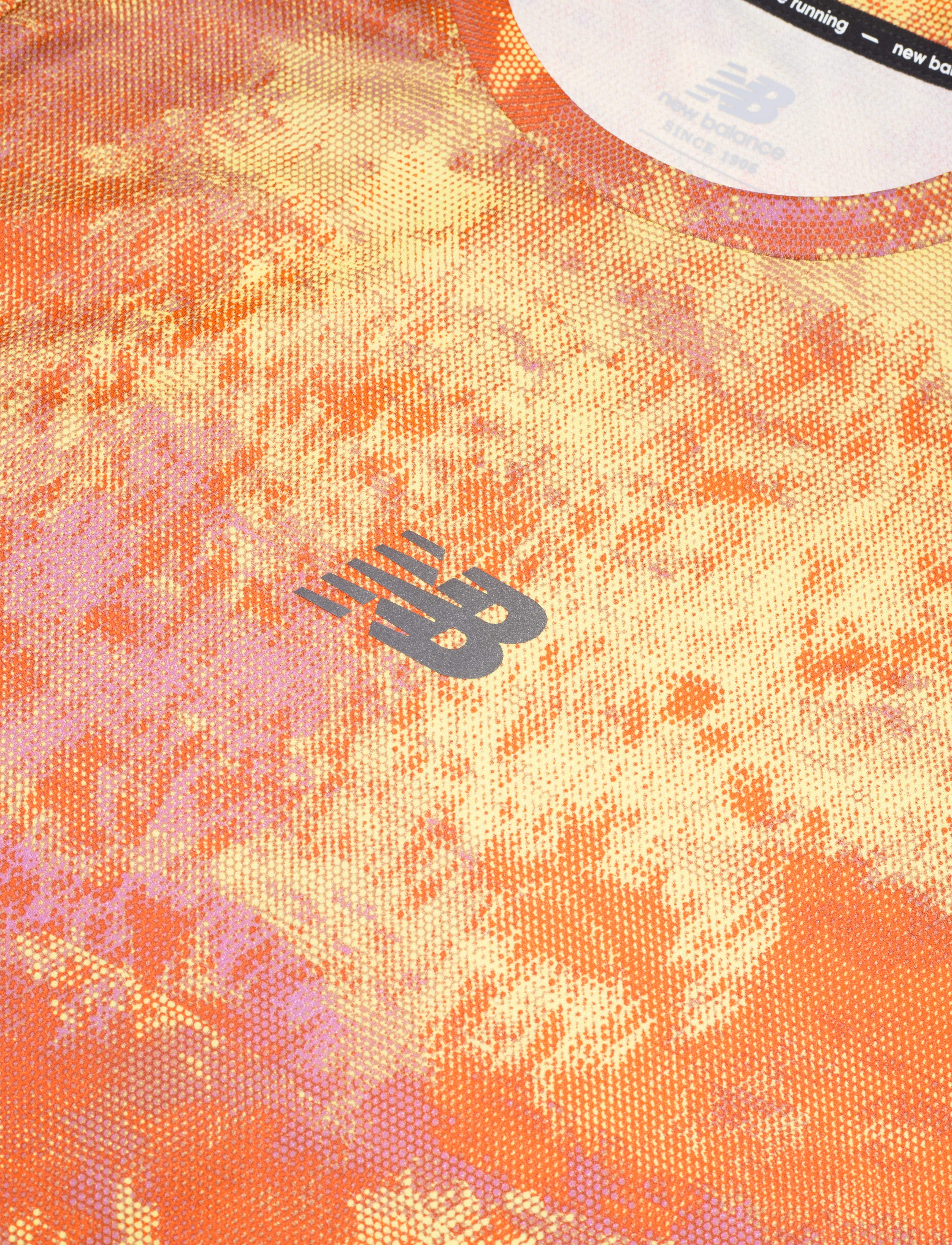 New Balance - NB AT Printed Nvent Short Sleeve - electric purple - 2