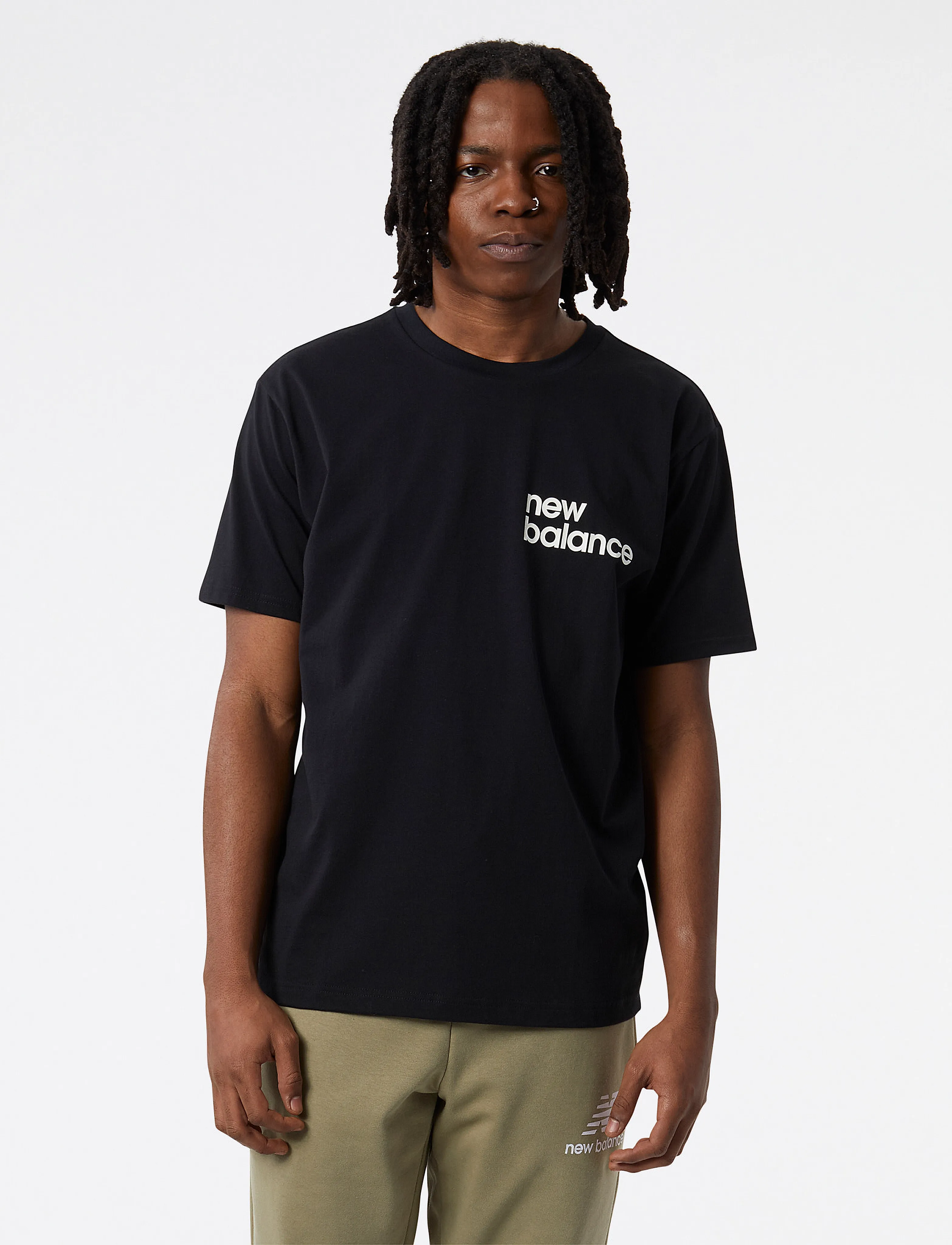 New Balance - NB Essentials Graphic Short Sleeve 1 - black - 2