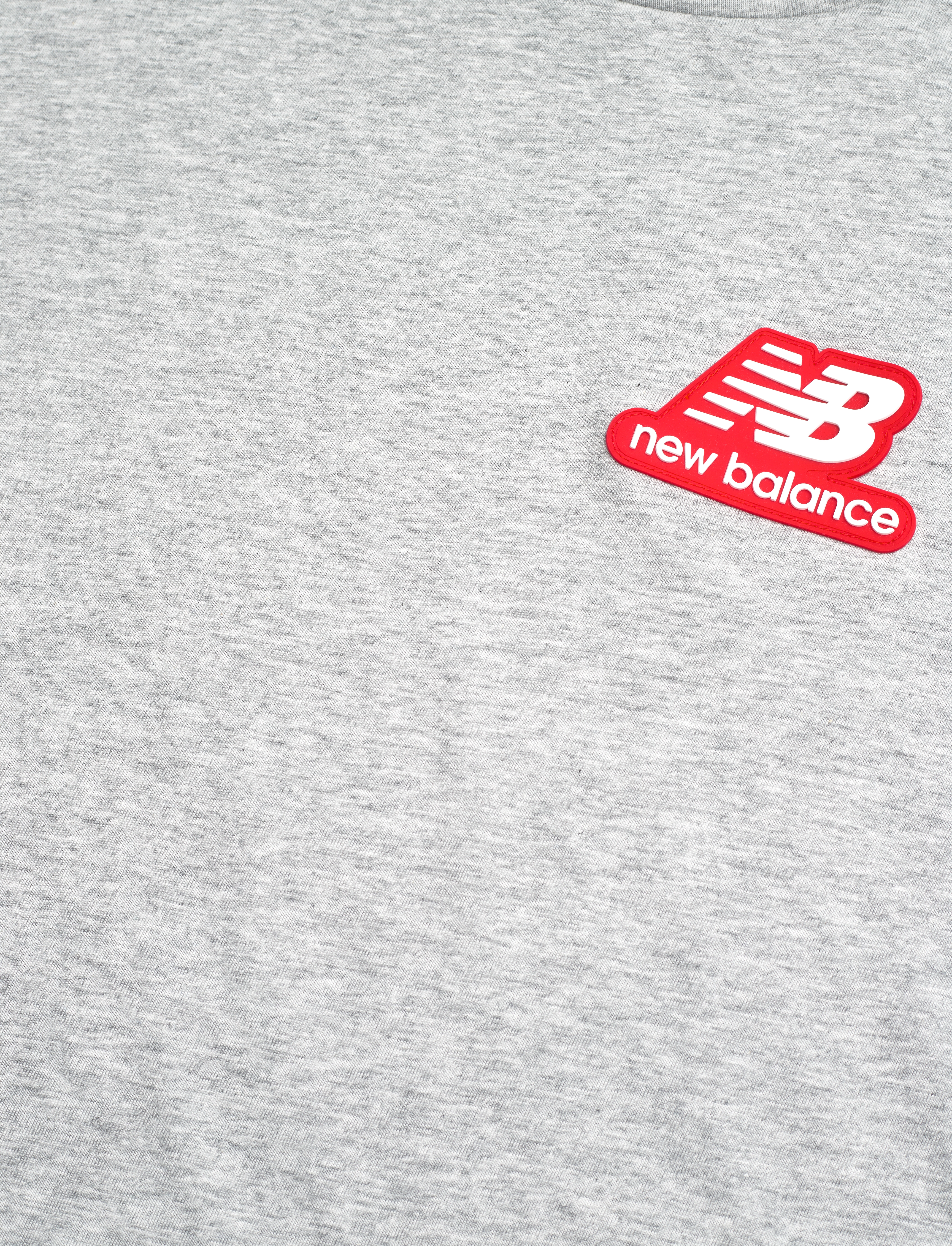 New Balance - NB Essentials Rubber Pack Logo Tee - athletic grey - 2