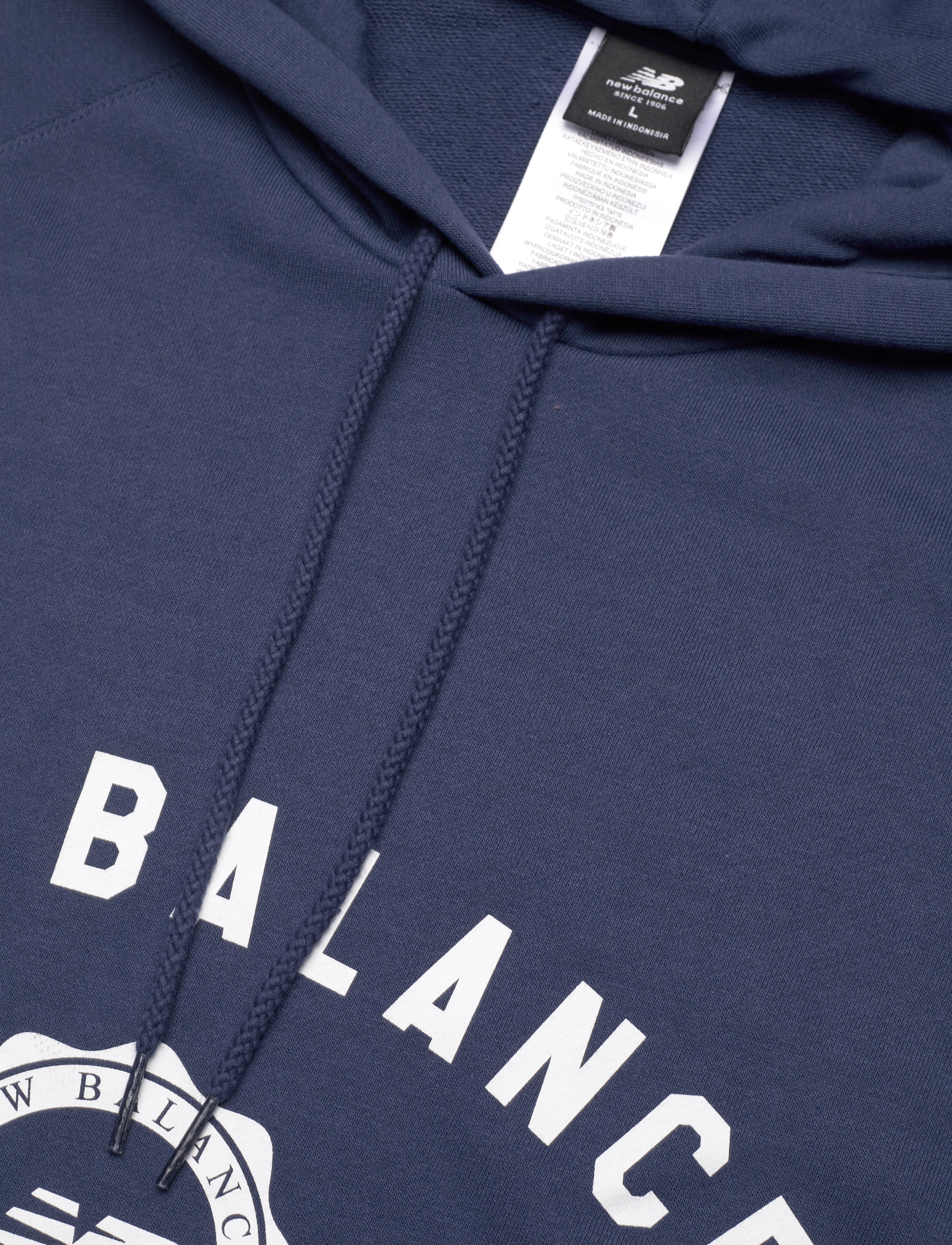 New Balance - Sport Seasonal French Terry Hoodie - nb navy - 2