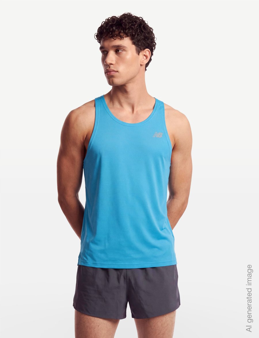 New Balance - Sport Essential Tank - marškinėliai be rankovių - altitude - 3