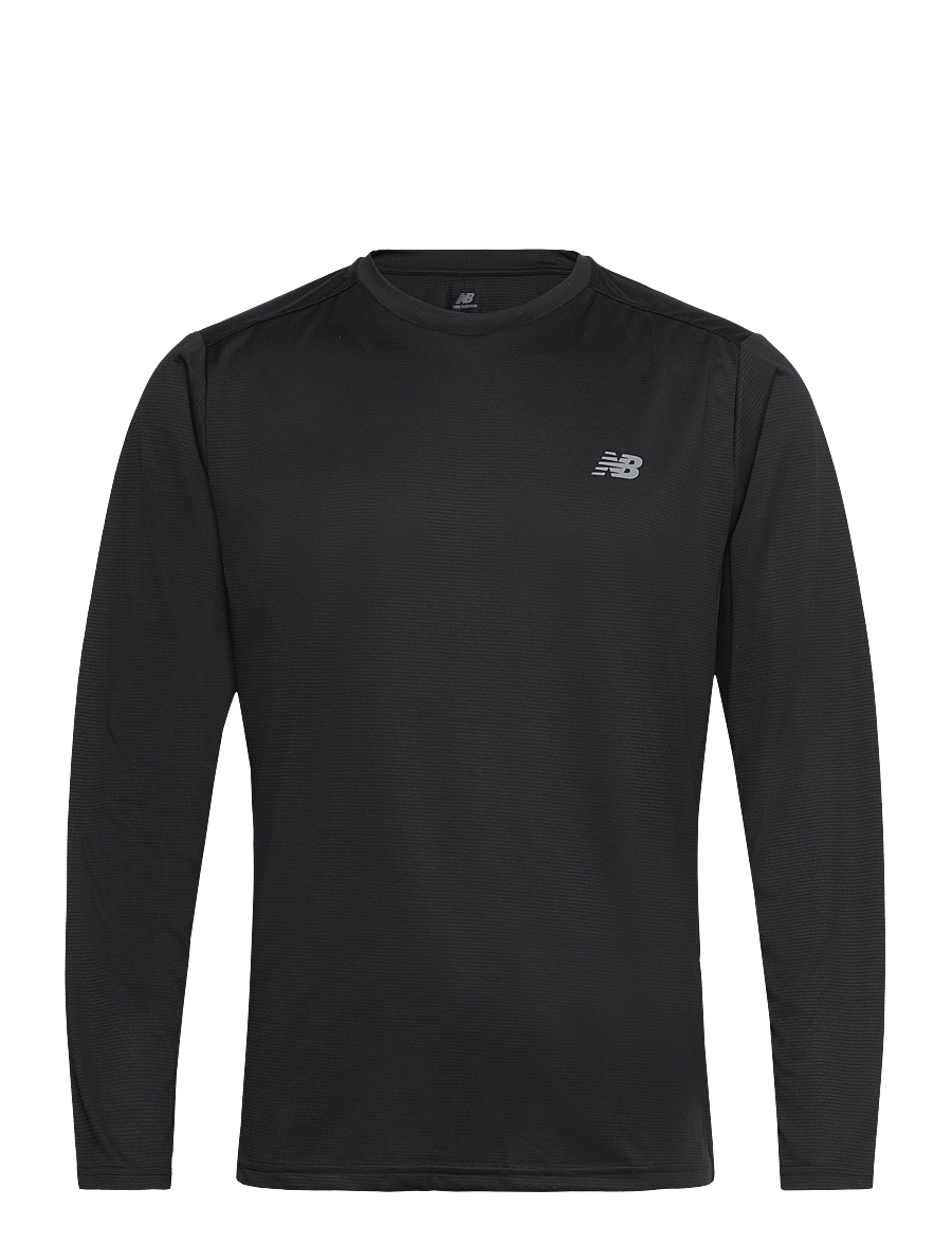 New Balance - Sport Essentials Long Sleeve - pikkade varrukatega alussärgid - black - 0