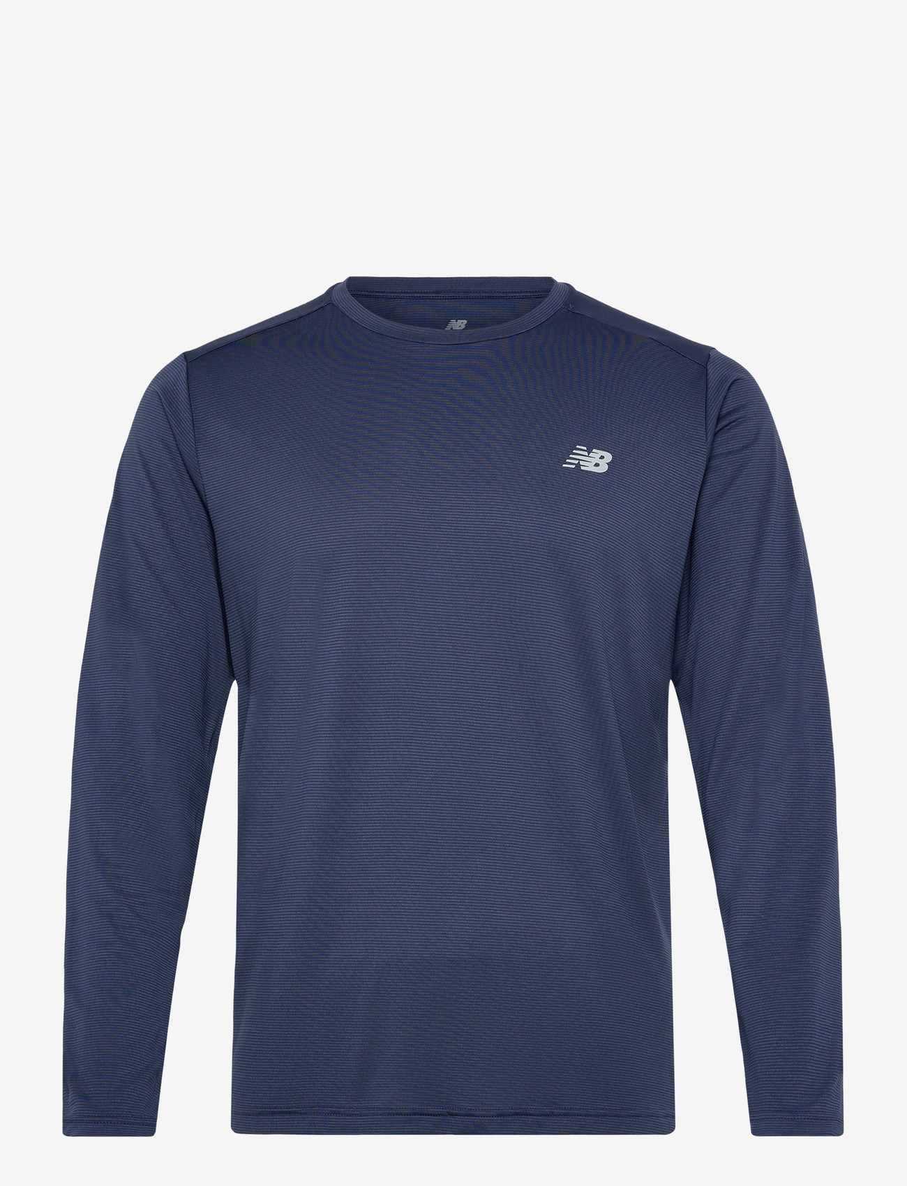 New Balance - Sport Essentials Long Sleeve - langærmede t-shirts - nb navy - 0