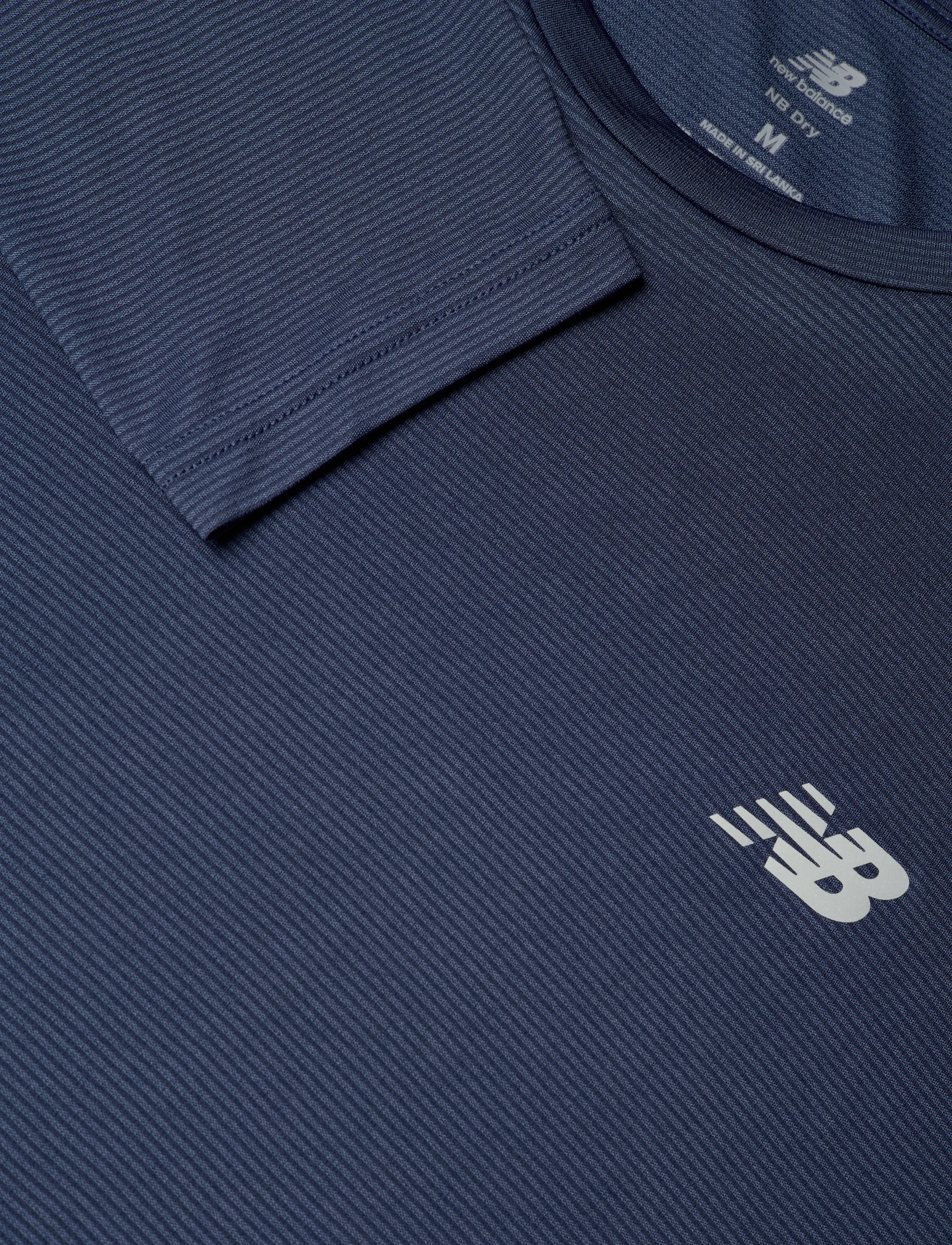 New Balance - Sport Essentials Long Sleeve - långärmade tröjor - nb navy - 2
