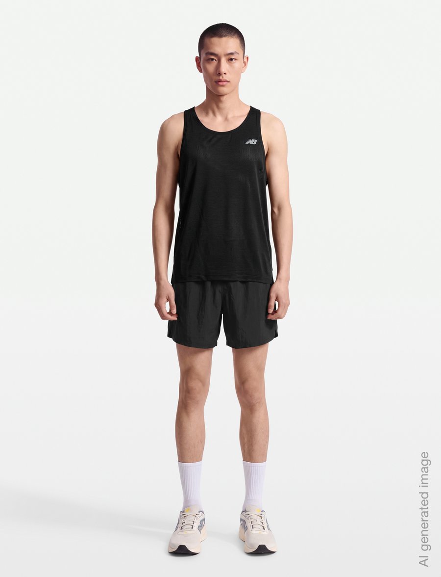 New Balance - Athletics Singlet - tank tops - black - 0