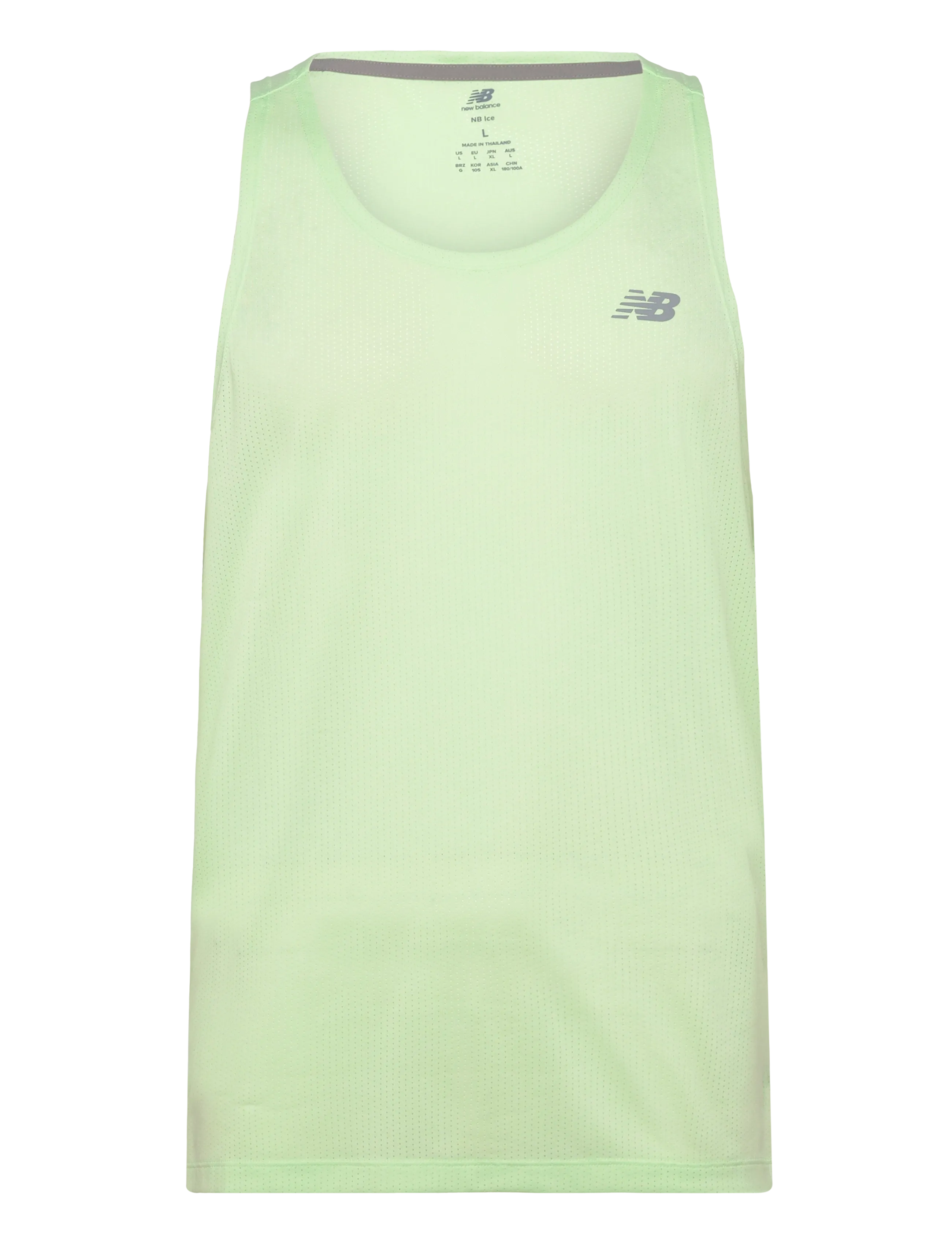 New Balance Athletics Singlet - Kläder - MELON WATER / green
