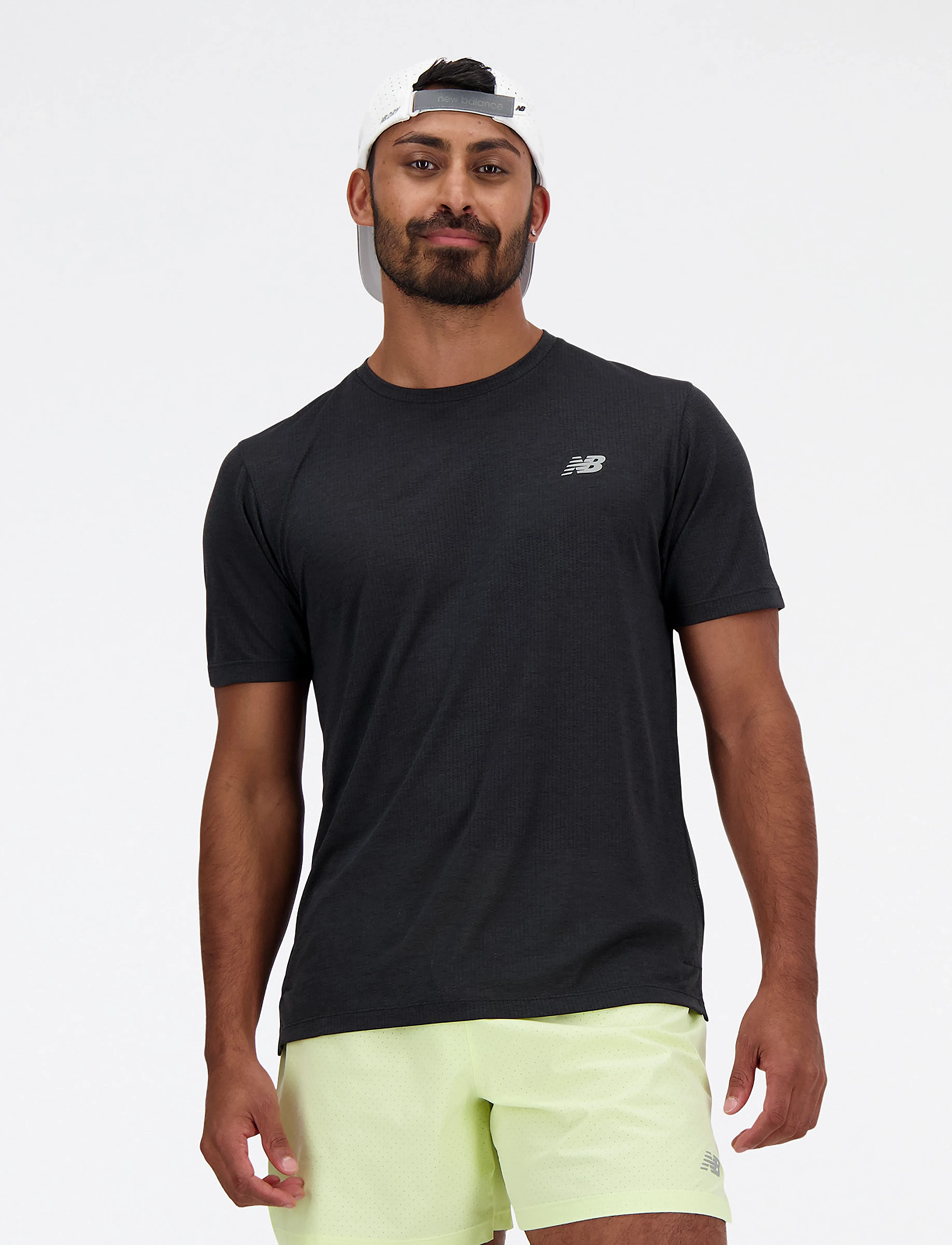New Balance Athletics T-Shirt, XXL, T-shirts, Schwarz - Short-sleeved, Männerswear