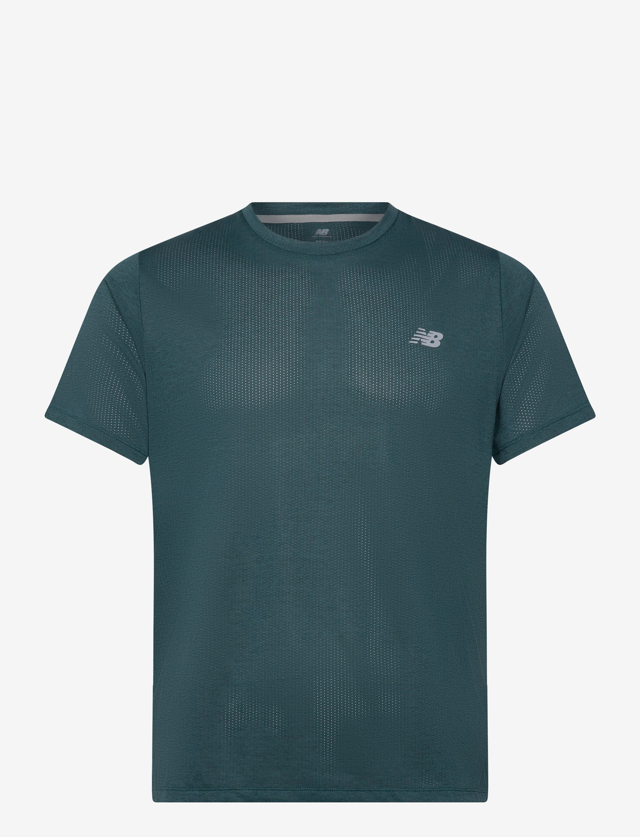 New Balance - Athletics T-Shirt - t-shirts - medusa green heather - 0