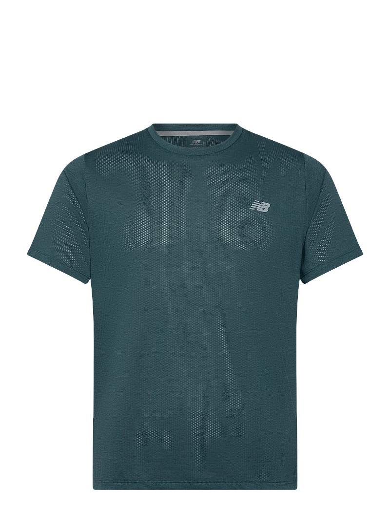New Balance - Athletics T-Shirt - t-shirts - medusa green heather - 0