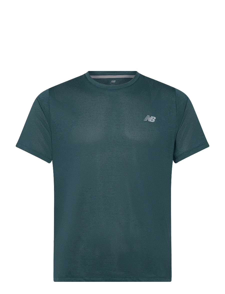 New Balance - Athletics T-Shirt - t-särgid - medusa green heather - 0