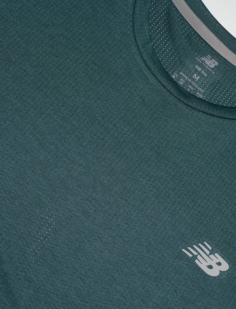 New Balance - Athletics T-Shirt - t-shirts - medusa green heather - 2