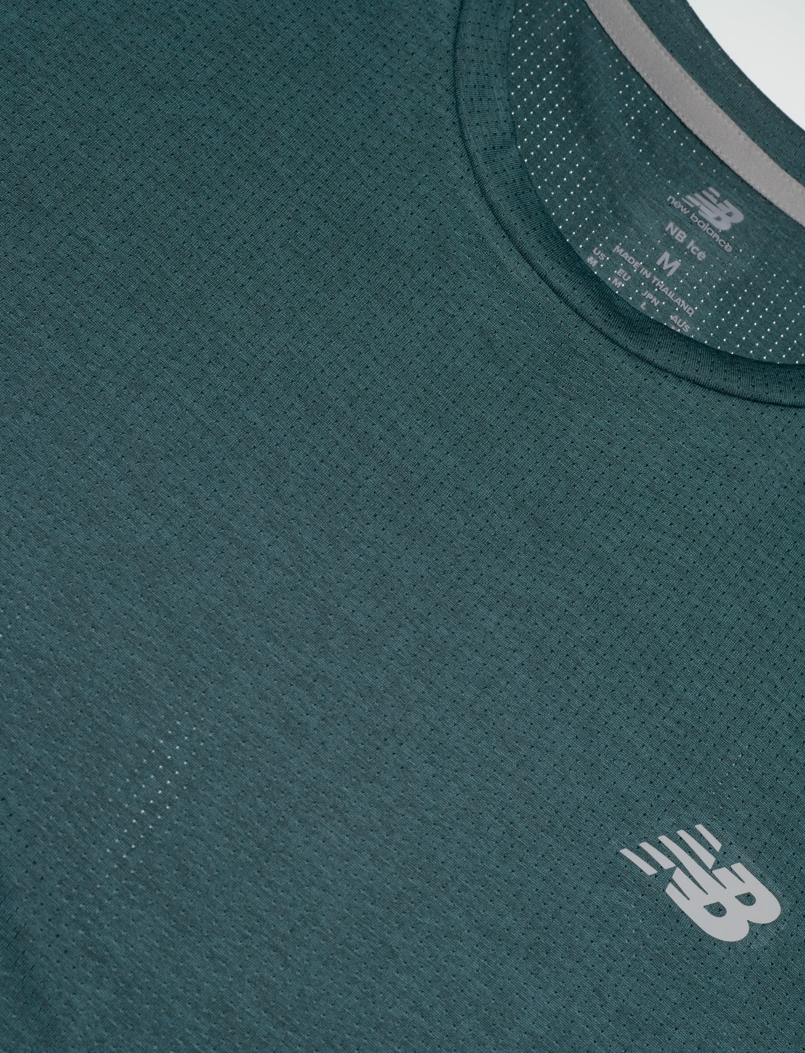 New Balance - Athletics T-Shirt - t-shirts - medusa green heather - 2