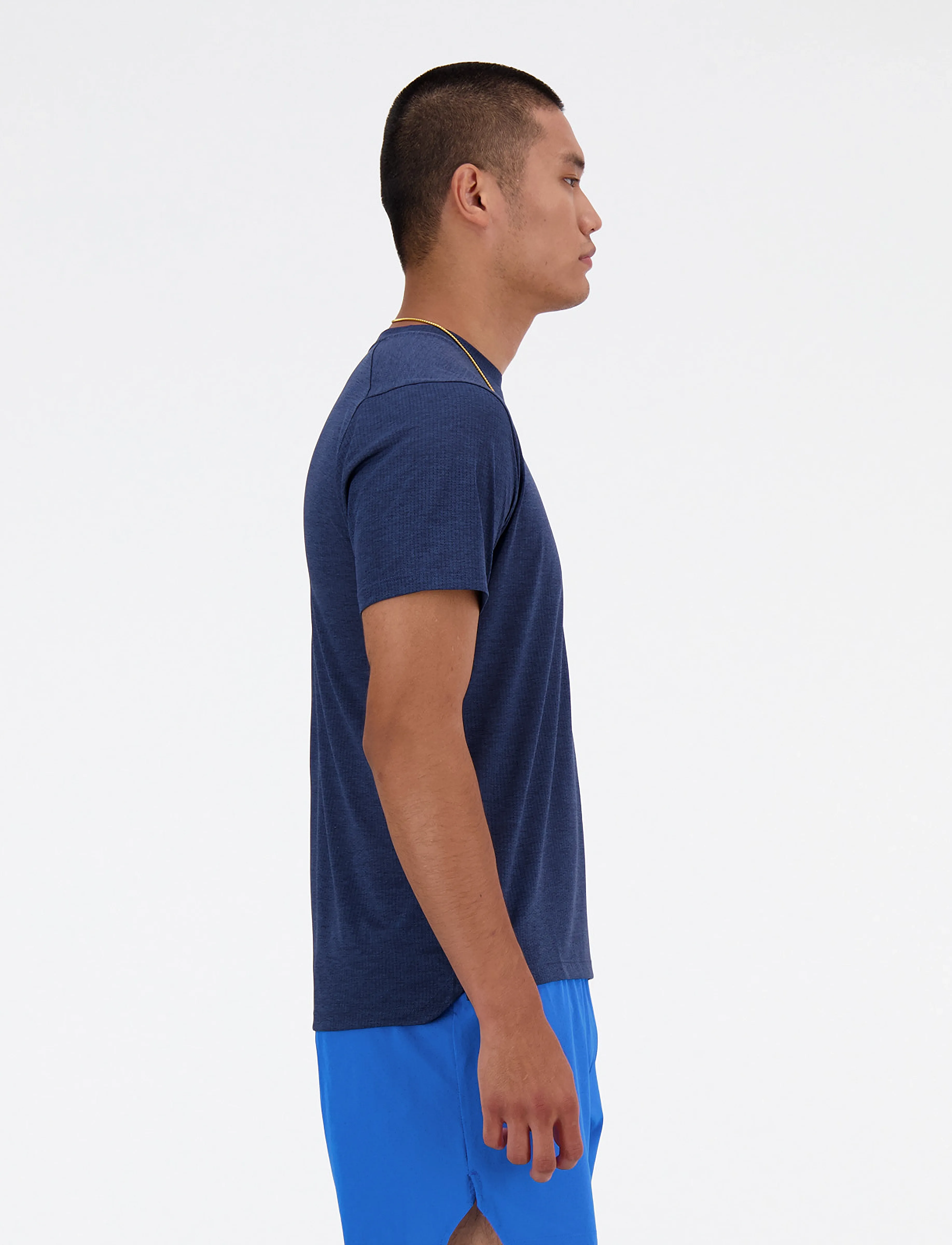 New Balance - Athletics T-Shirt - t-särgid - nb navy heather - 3