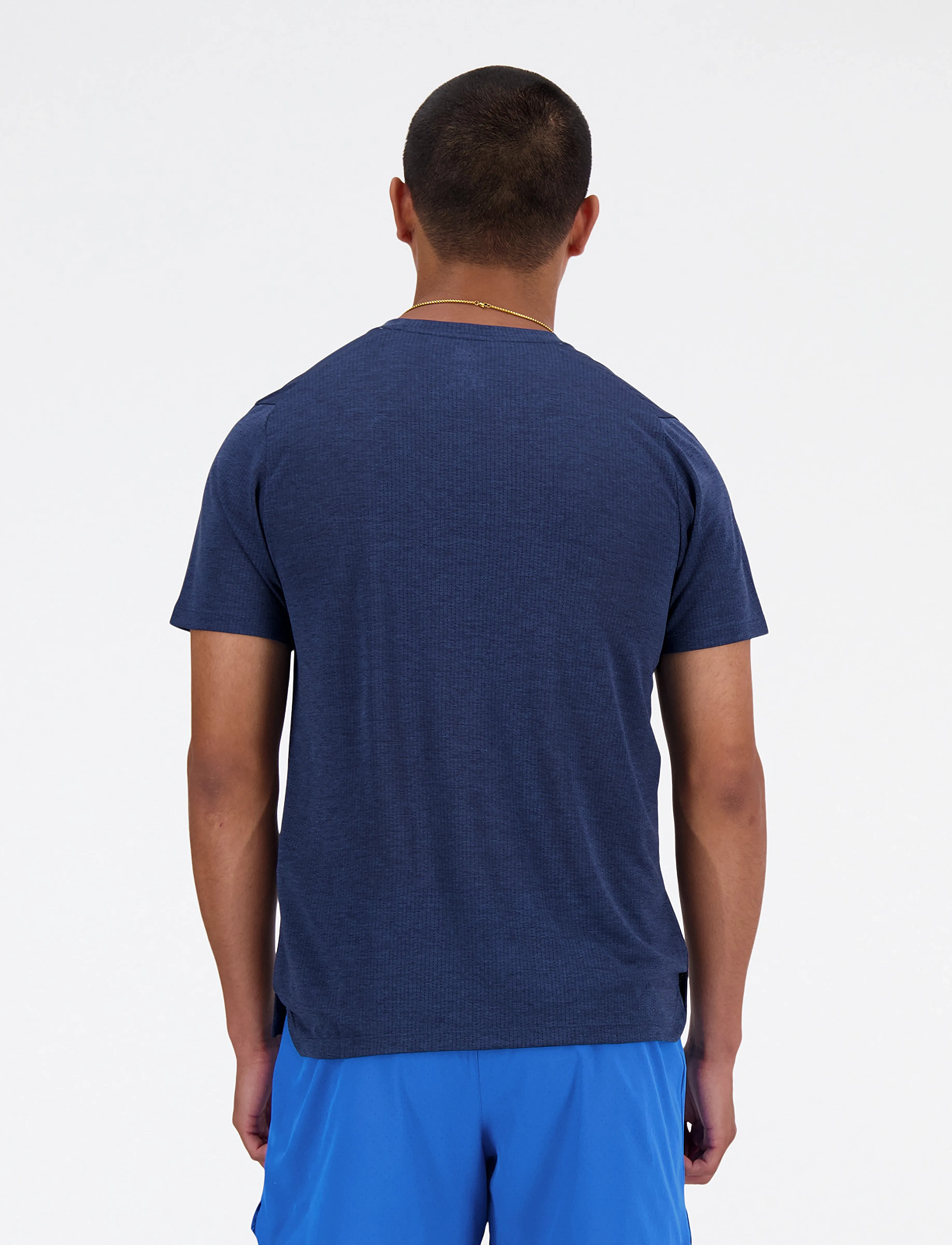 New Balance - Athletics T-Shirt - t-särgid - nb navy heather - 4