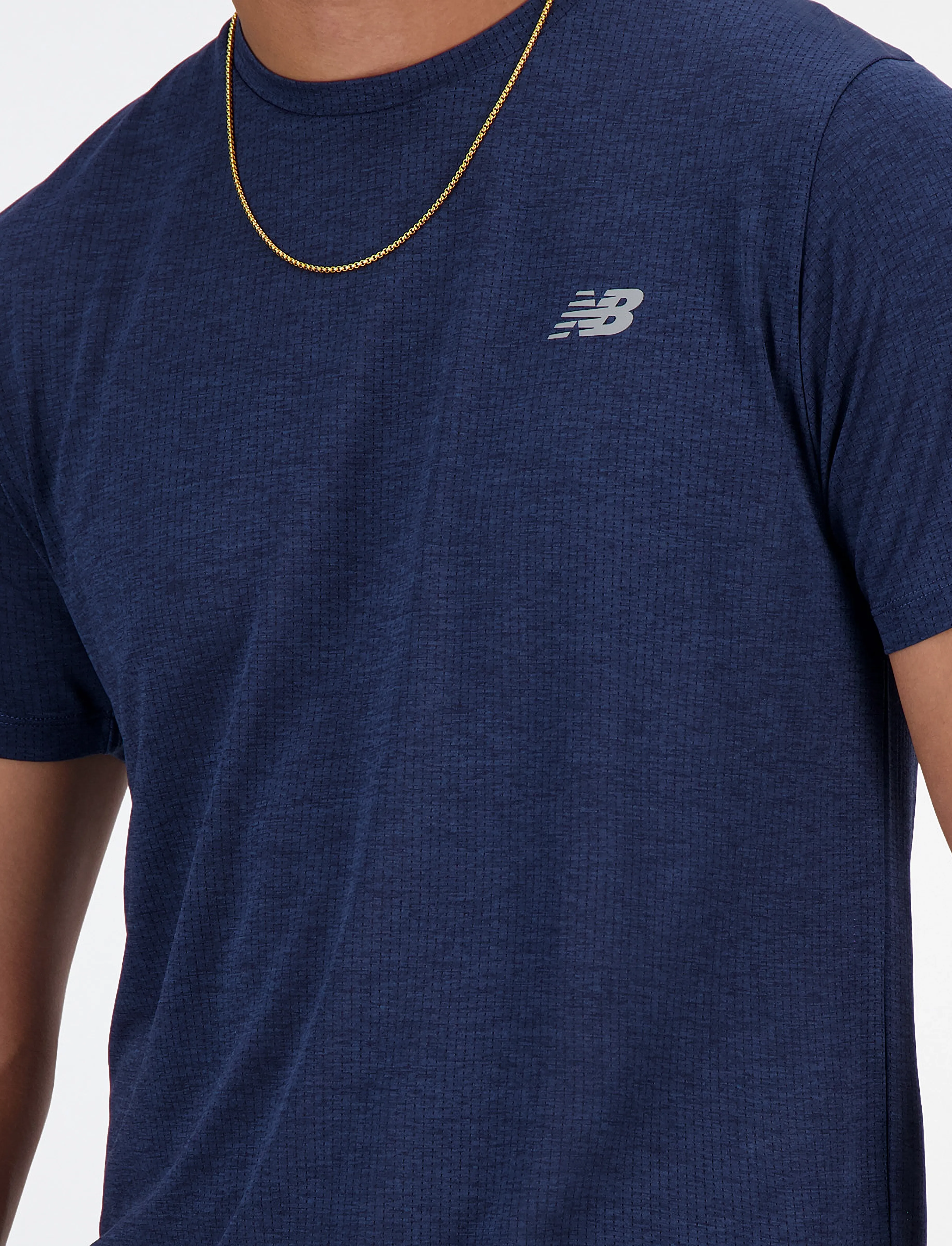 New Balance - Athletics T-Shirt - t-särgid - nb navy heather - 5