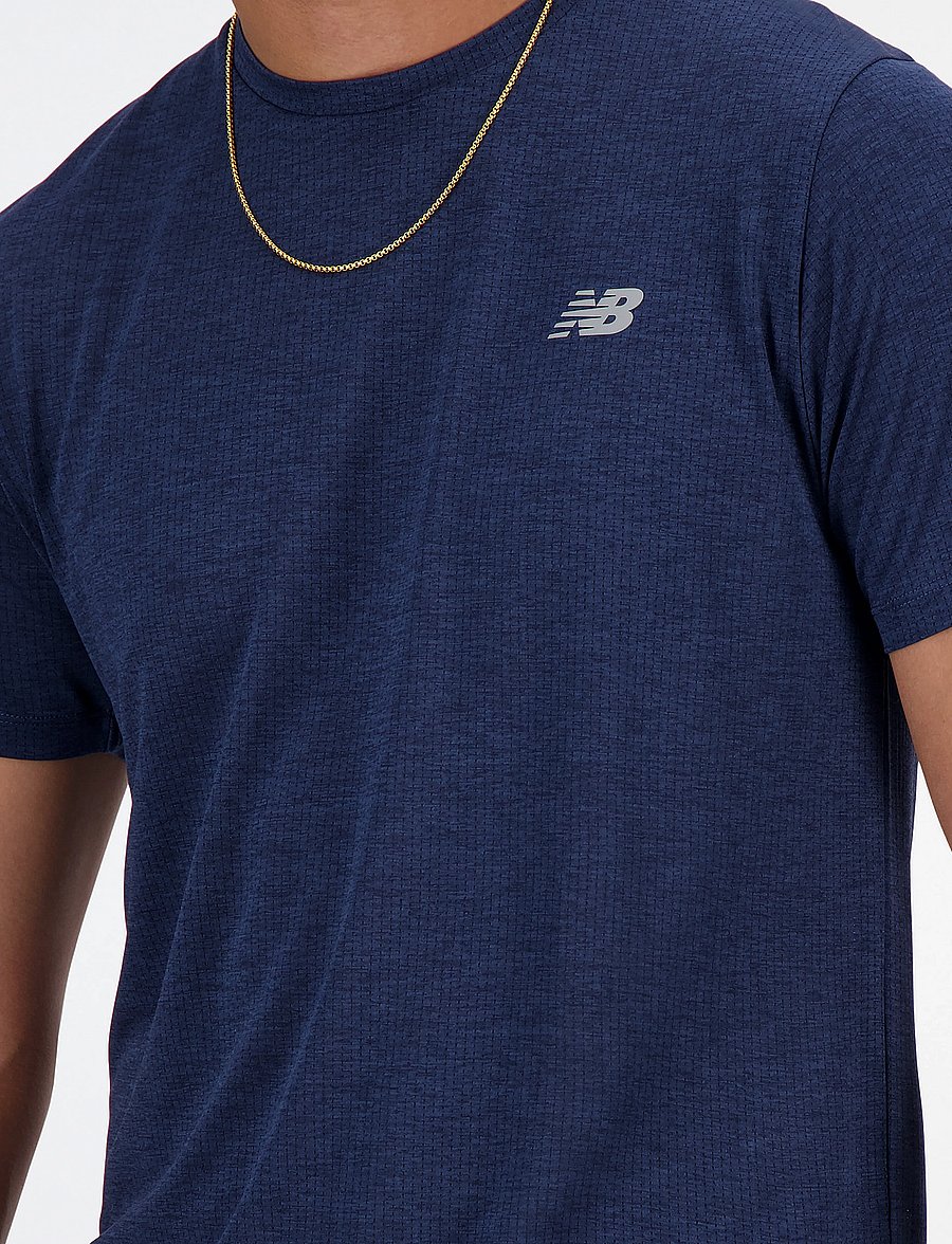 New Balance - Athletics T-Shirt - t-särgid - nb navy heather - 5