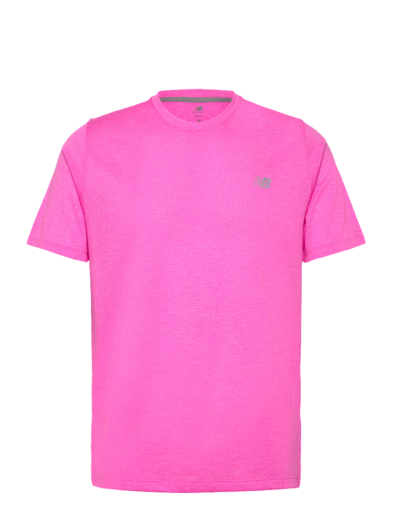New Balance - Athletics T-Shirt - t-shirts - pink heat heather - 0