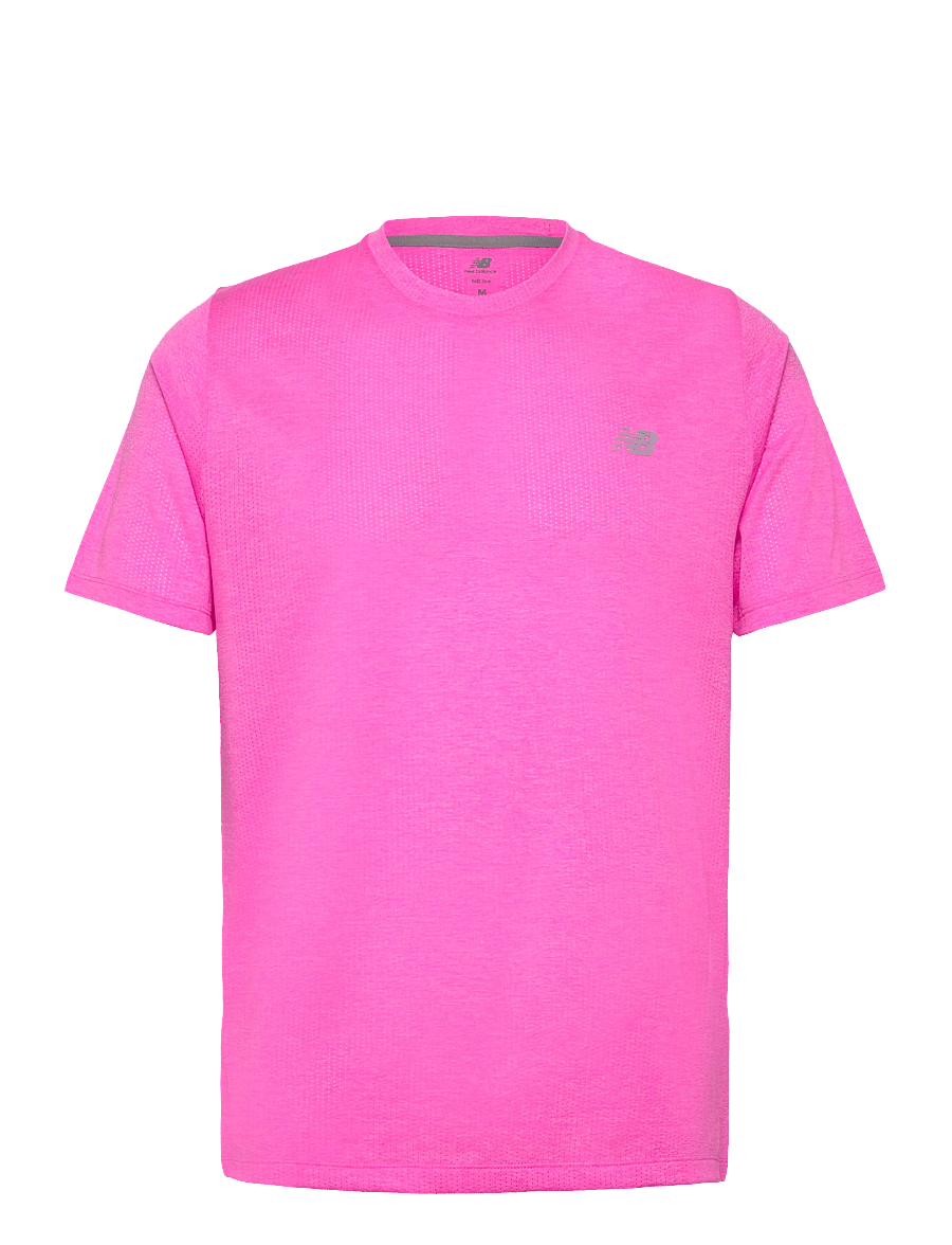New Balance - Athletics T-Shirt - t-shirts - pink heat heather - 0
