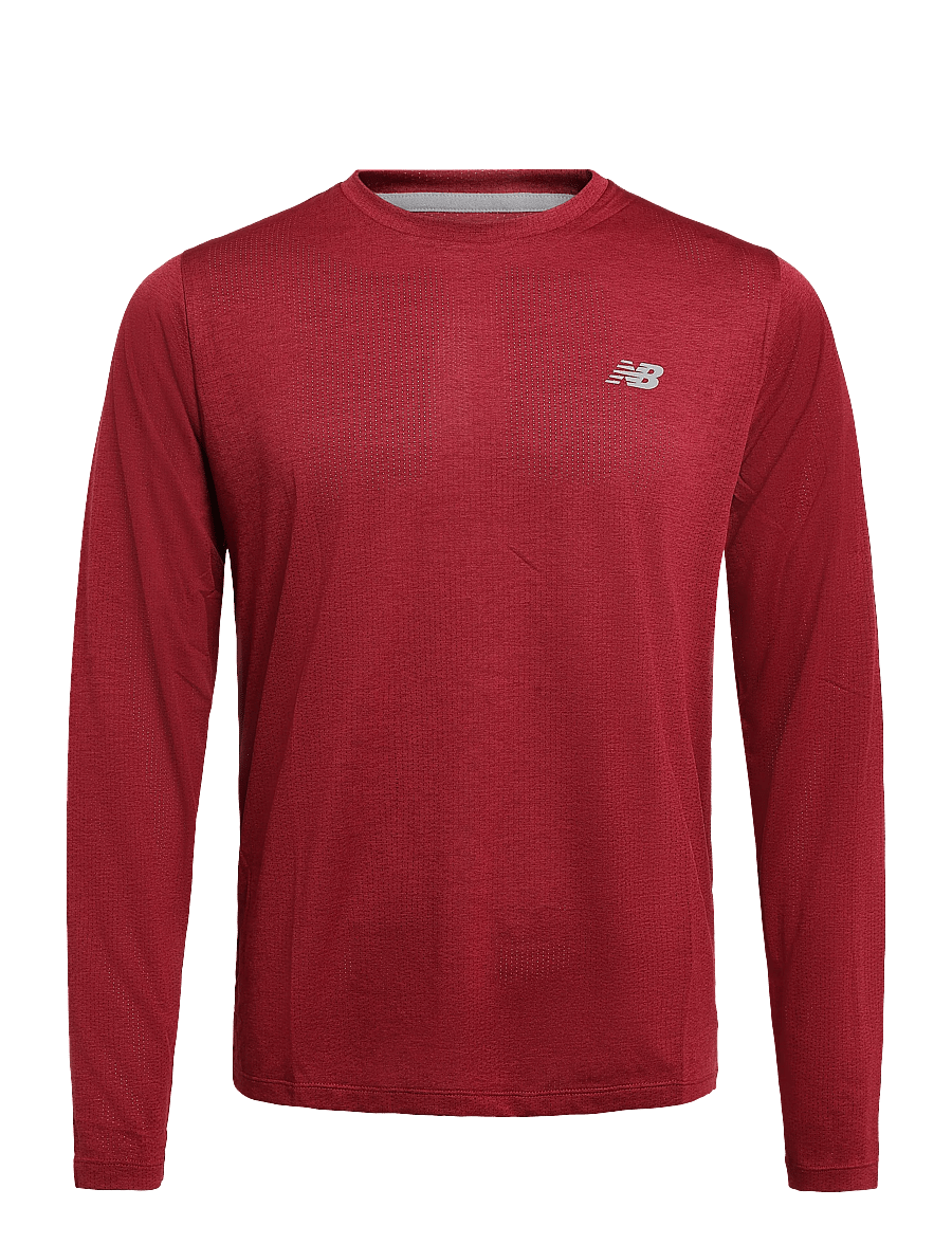 New Balance - RC Essential Long Sleeve - pikkade varrukatega alussärgid - podium red - 0