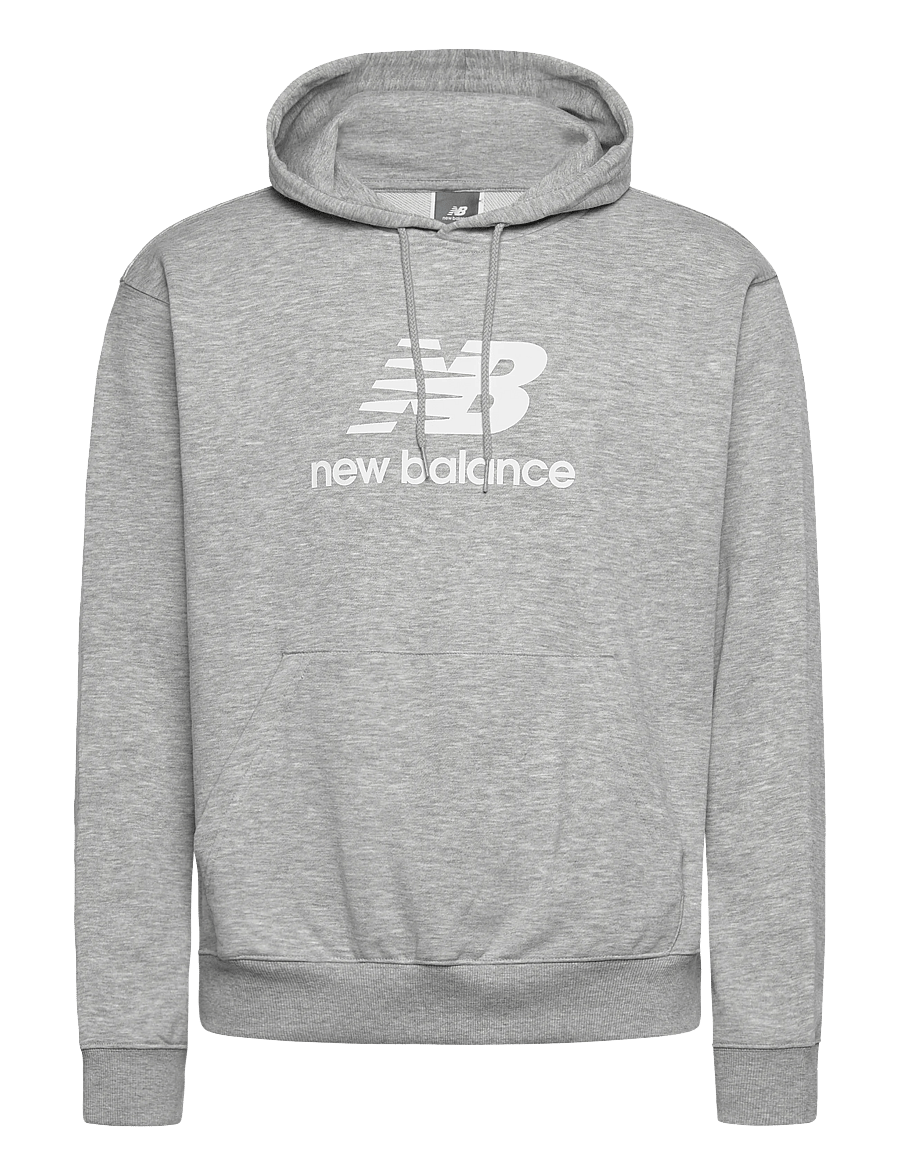New Balance - Sport Essentials French Terry Logo Hoodie - kapuutsiga dressipluusid - athletic grey - 1
