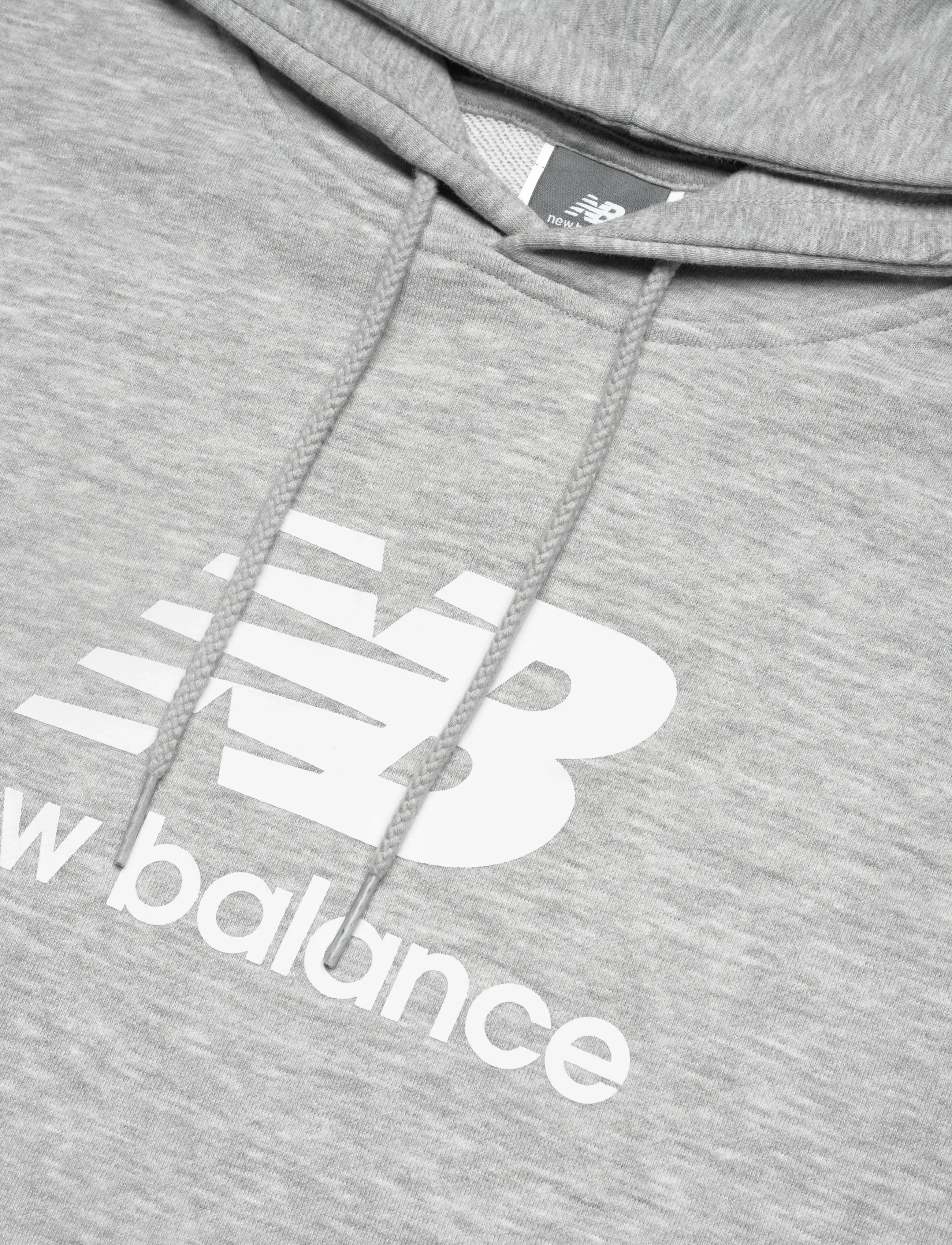 New Balance - Sport Essentials French Terry Logo Hoodie - overdele - athletic grey - 2