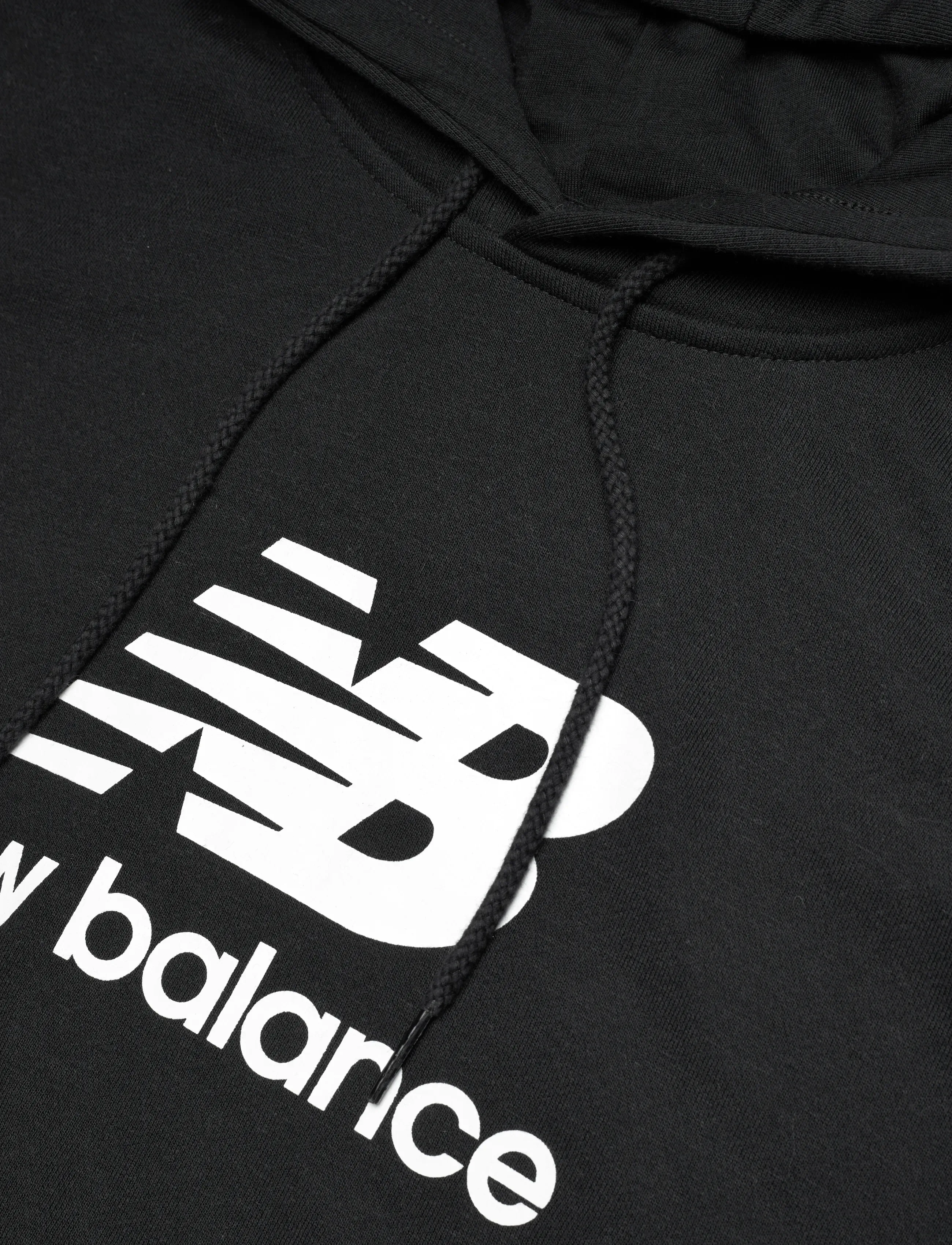 New Balance - Sport Essentials French Terry Logo Hoodie - viršutinės dalies drabužiai - black - 5