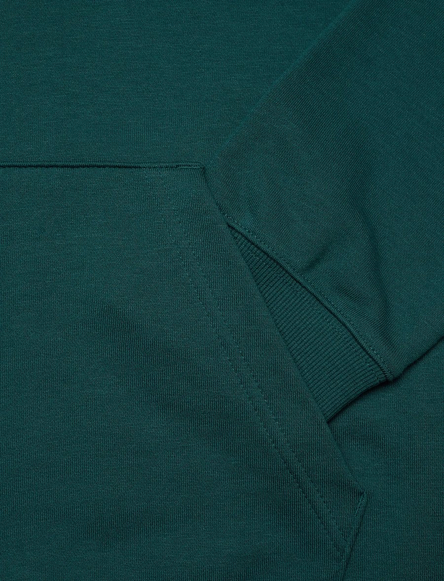 New Balance - Sport Essentials French Terry Logo Hoodie - tops - medusa green - 3