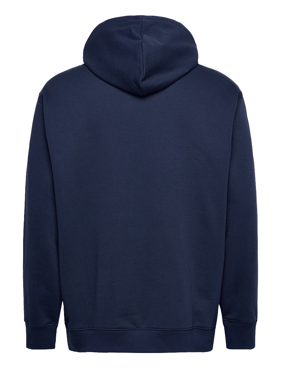 New Balance - Sport Essentials French Terry Logo Hoodie - tops - nb navy - 1