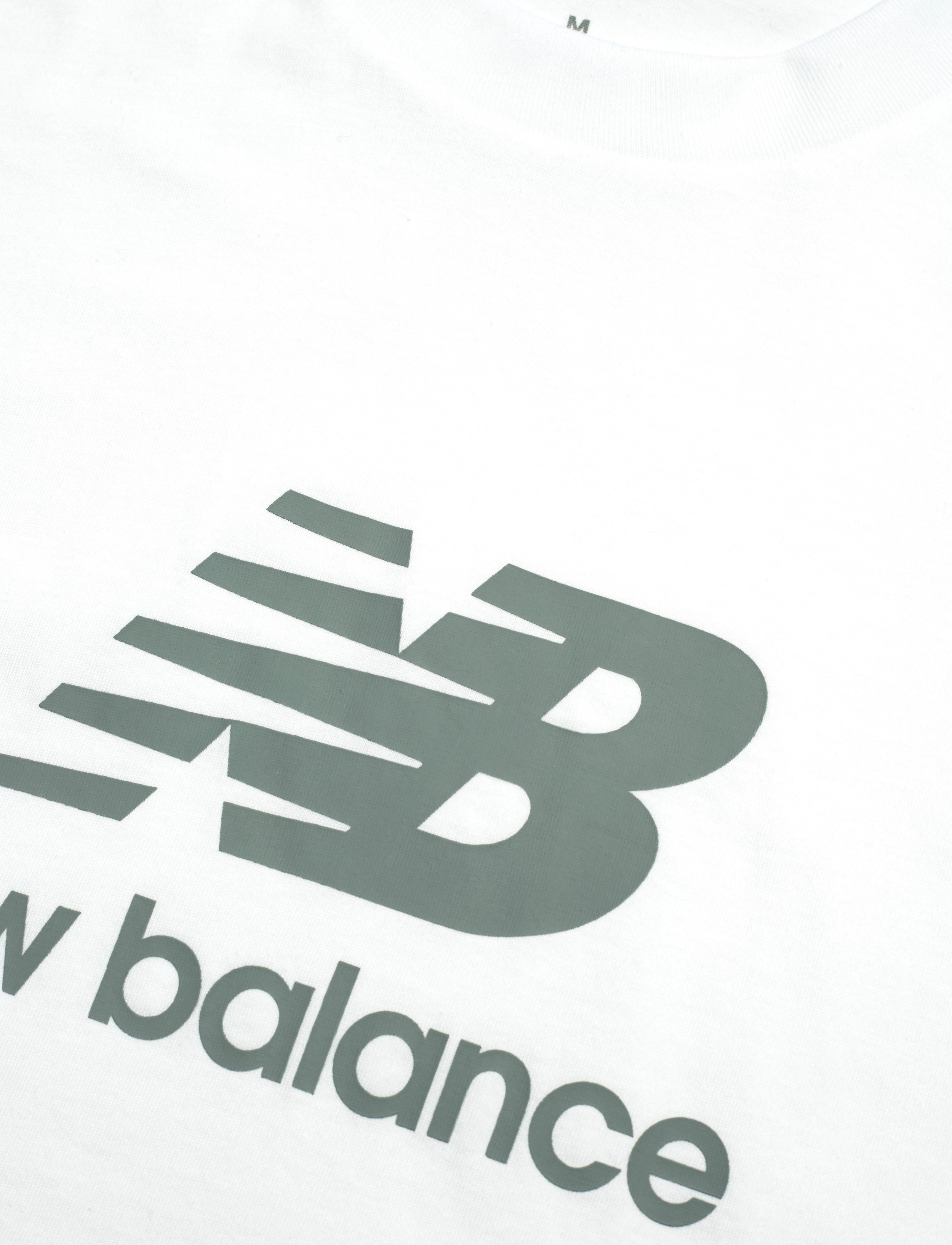 New Balance - Sport Essentials Logo T-Shirt - oberteile & t-shirts - white - 2