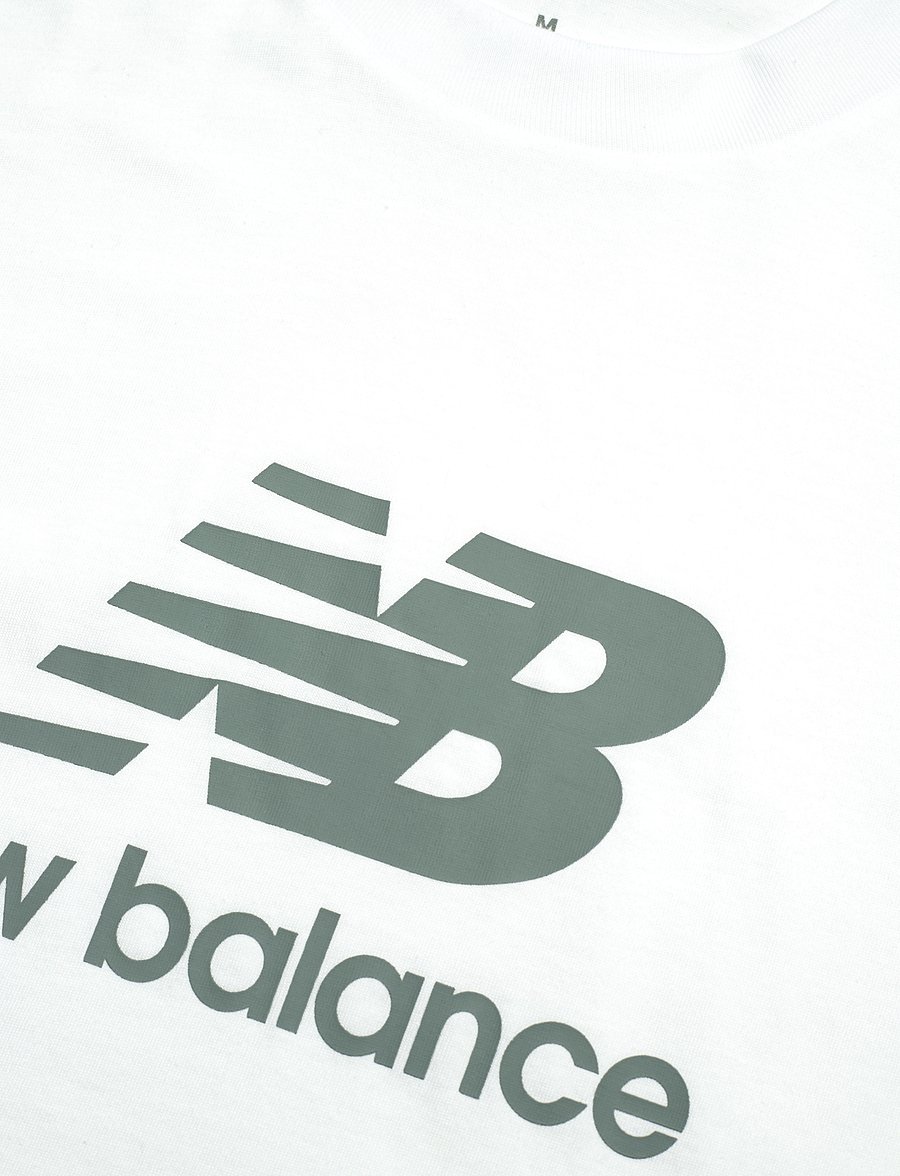 New Balance - Sport Essentials Logo T-Shirt - t-shirts - white - 2