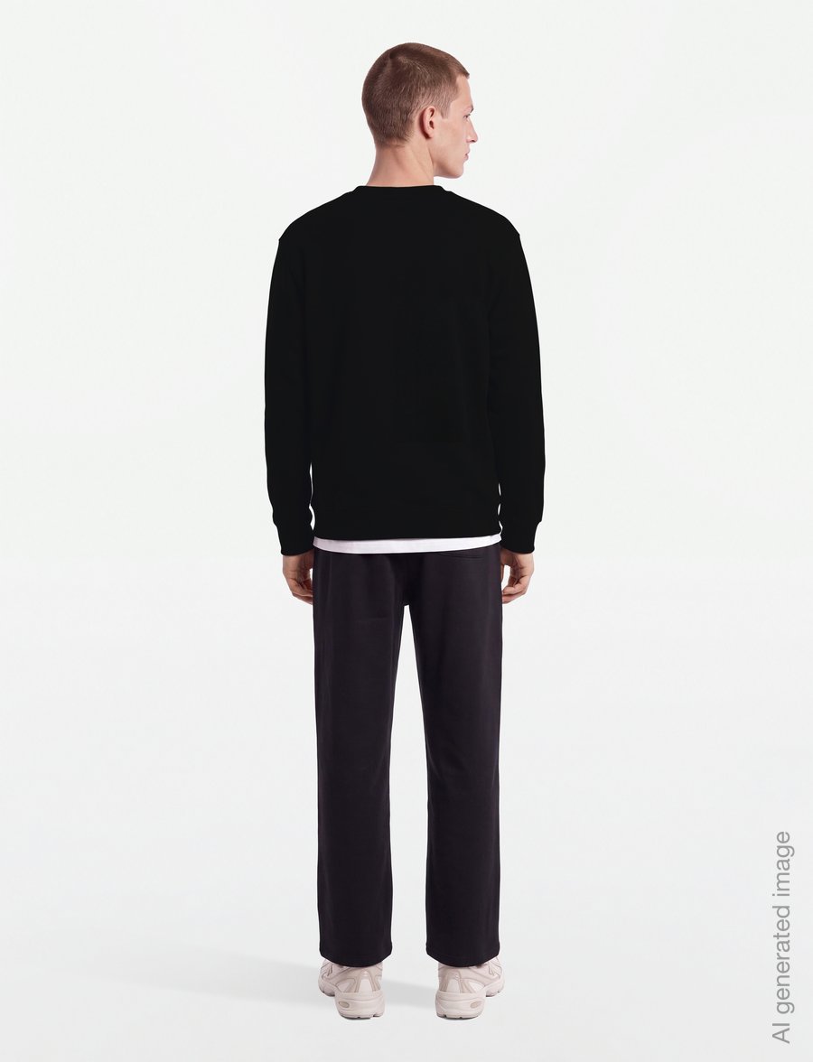 New Balance - Athletics French Terry Crew - oberteile - black - 4