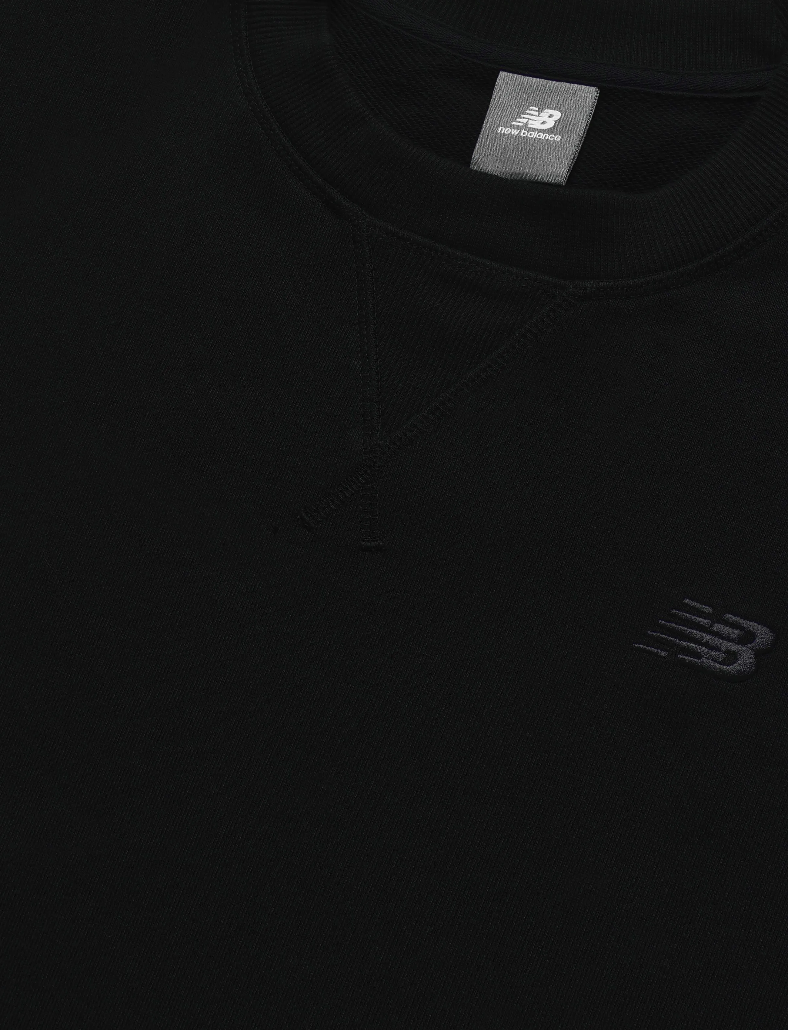 New Balance - Athletics French Terry Crew - alussärgid - black - 2