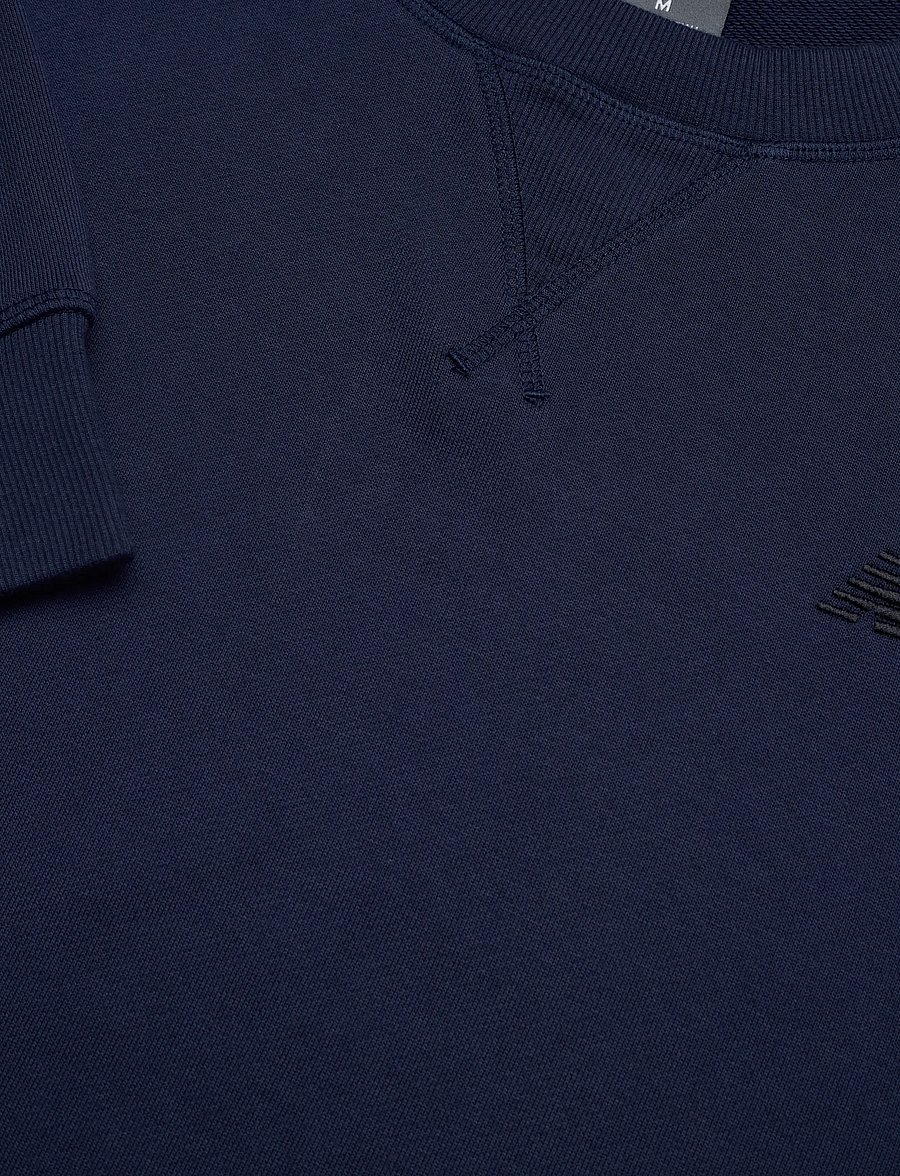 New Balance - Athletics French Terry Crew - oberteile - nb navy - 2
