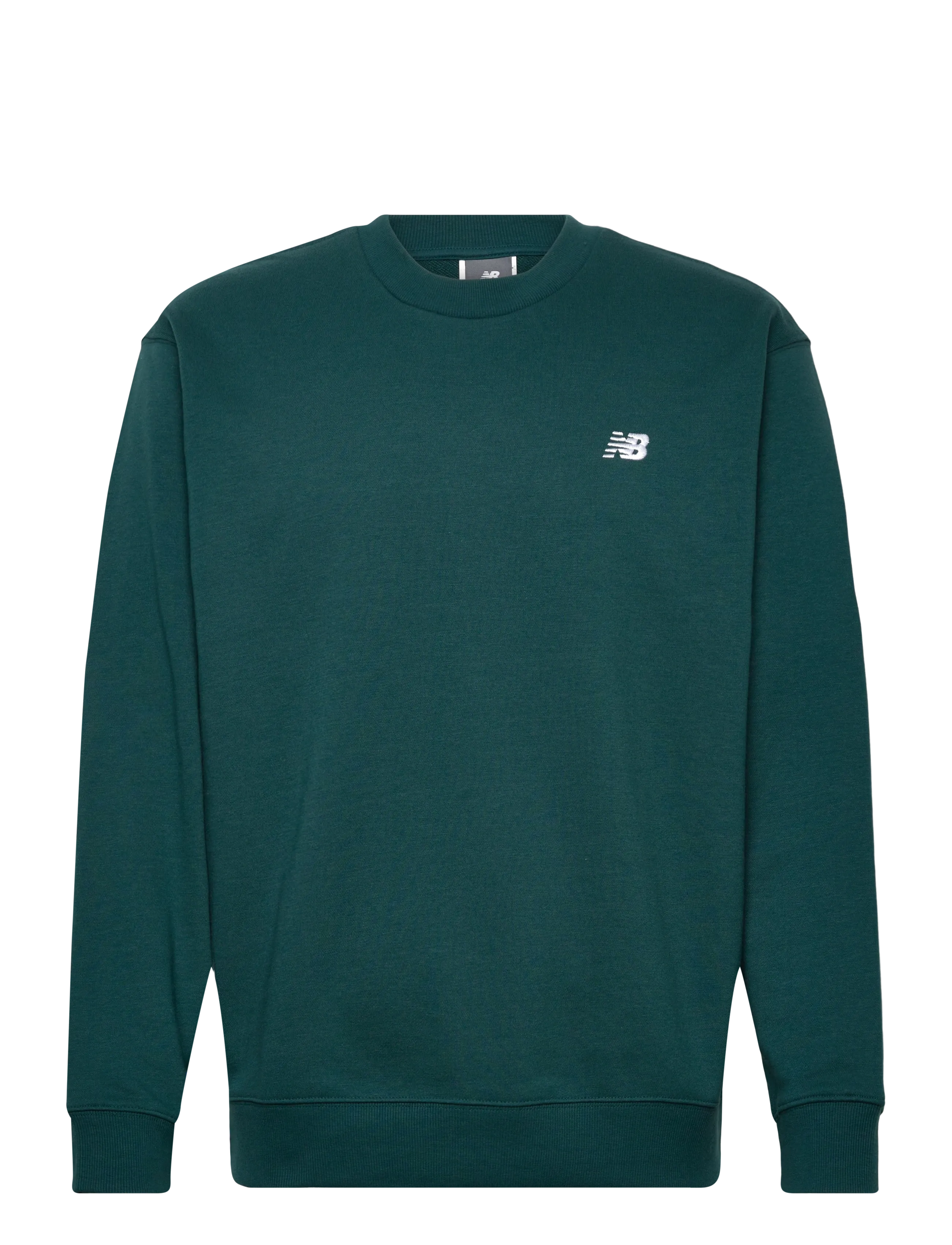 New Balance Sport Essentials French Terry Crew - Clothing - MEDUSA GREEN / green