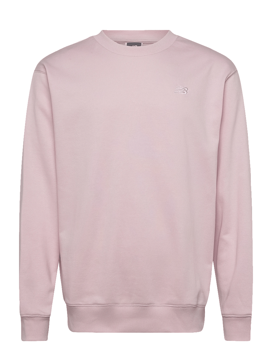 New Balance - Sport Essentials French Terry Crew - alussärgid - rose sugar - 0