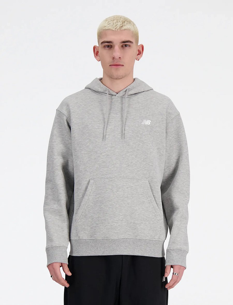 New Balance - Sport Essentials French Terry Hoodie - kapuutsiga dressipluusid - athletic grey - 0