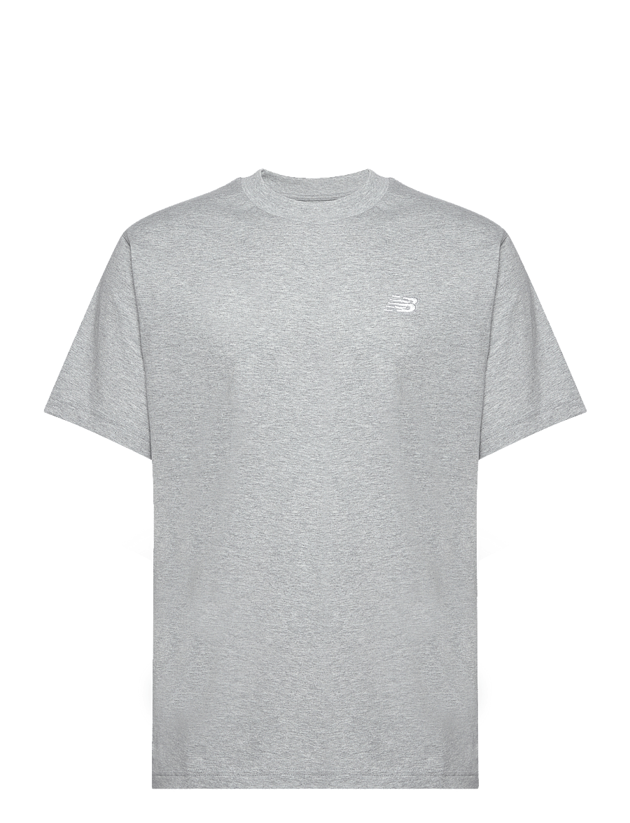 New Balance - Sport Essentials Cotton T-Shirt - tops & t-shirts - athletic grey - 1