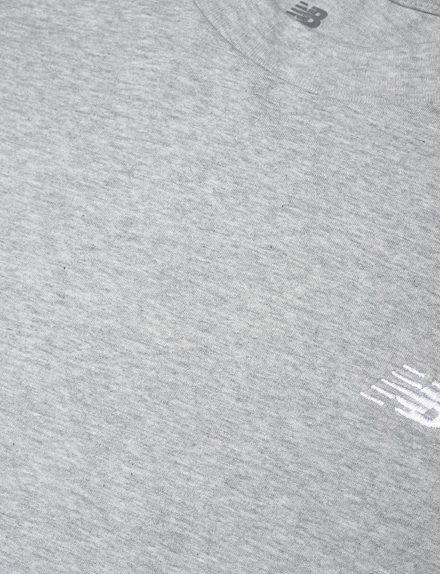 New Balance - Sport Essentials Cotton T-Shirt - tops & t-shirts - athletic grey - 3